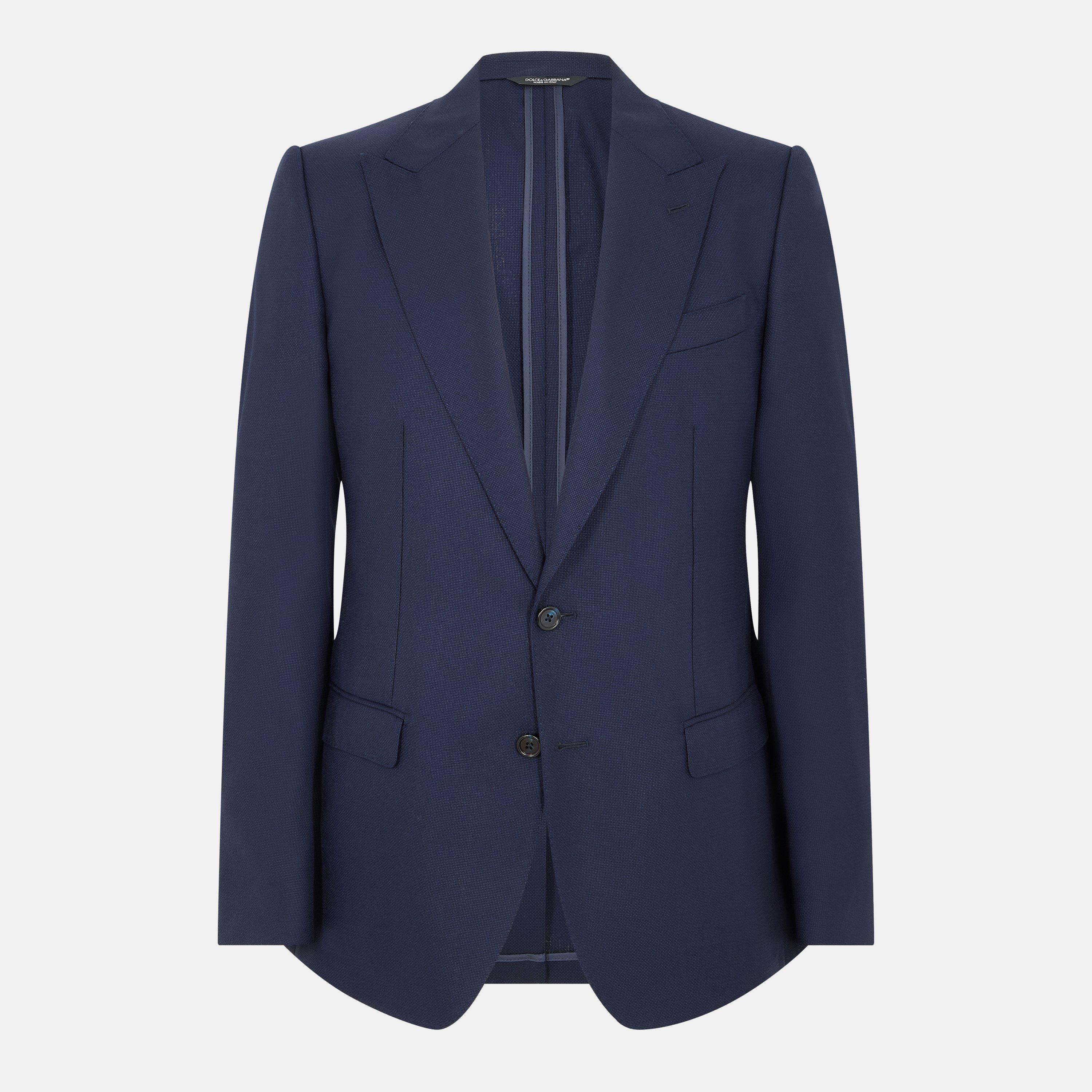 B0665 Blue - Dolce and Gabbana - Men's Designer Blazer - 1