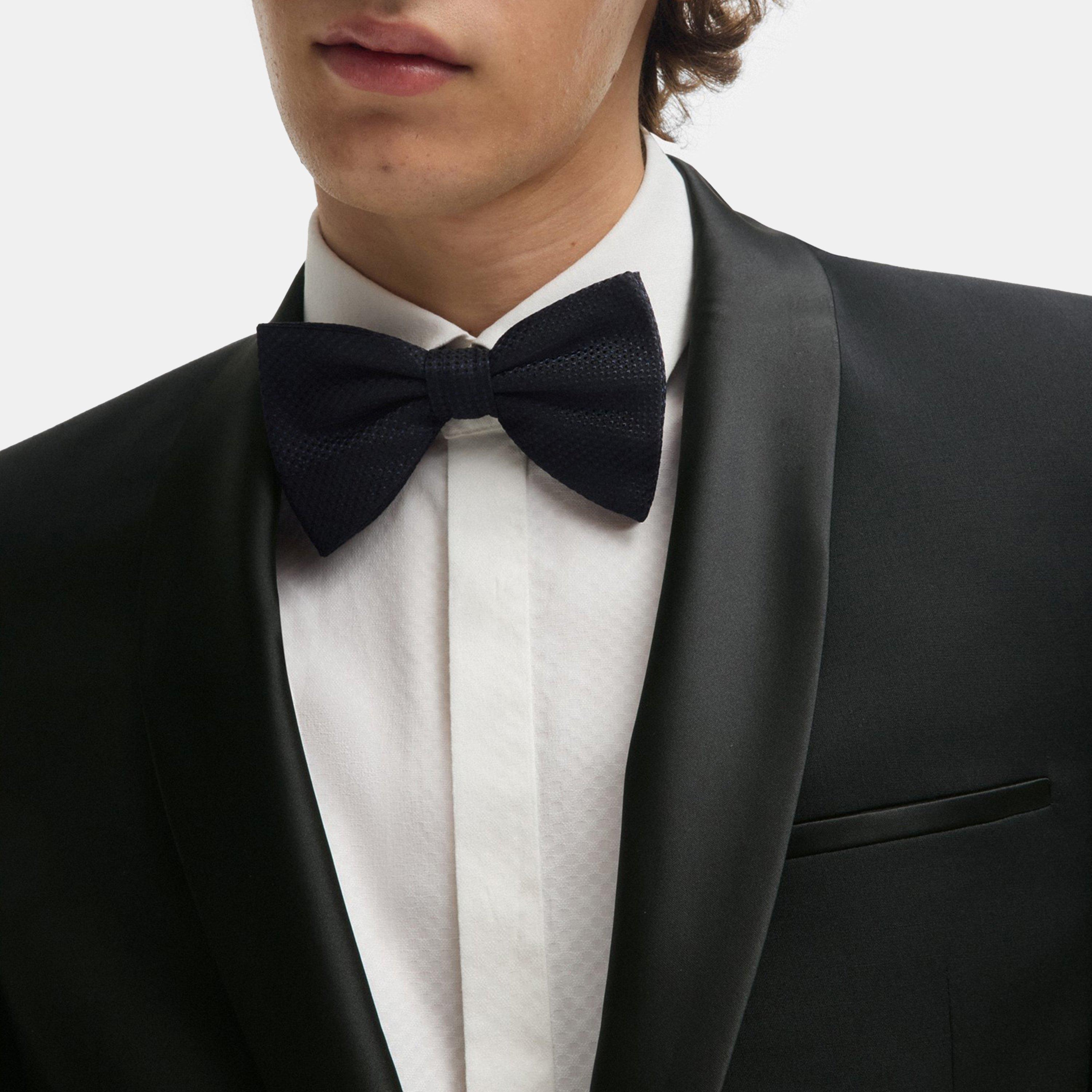 Black - Hugo - Men's 's Structured Tailored Fit Blazer - 4