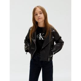 Calvin Klein Jeans CKJ Leather Jkt Jn53
