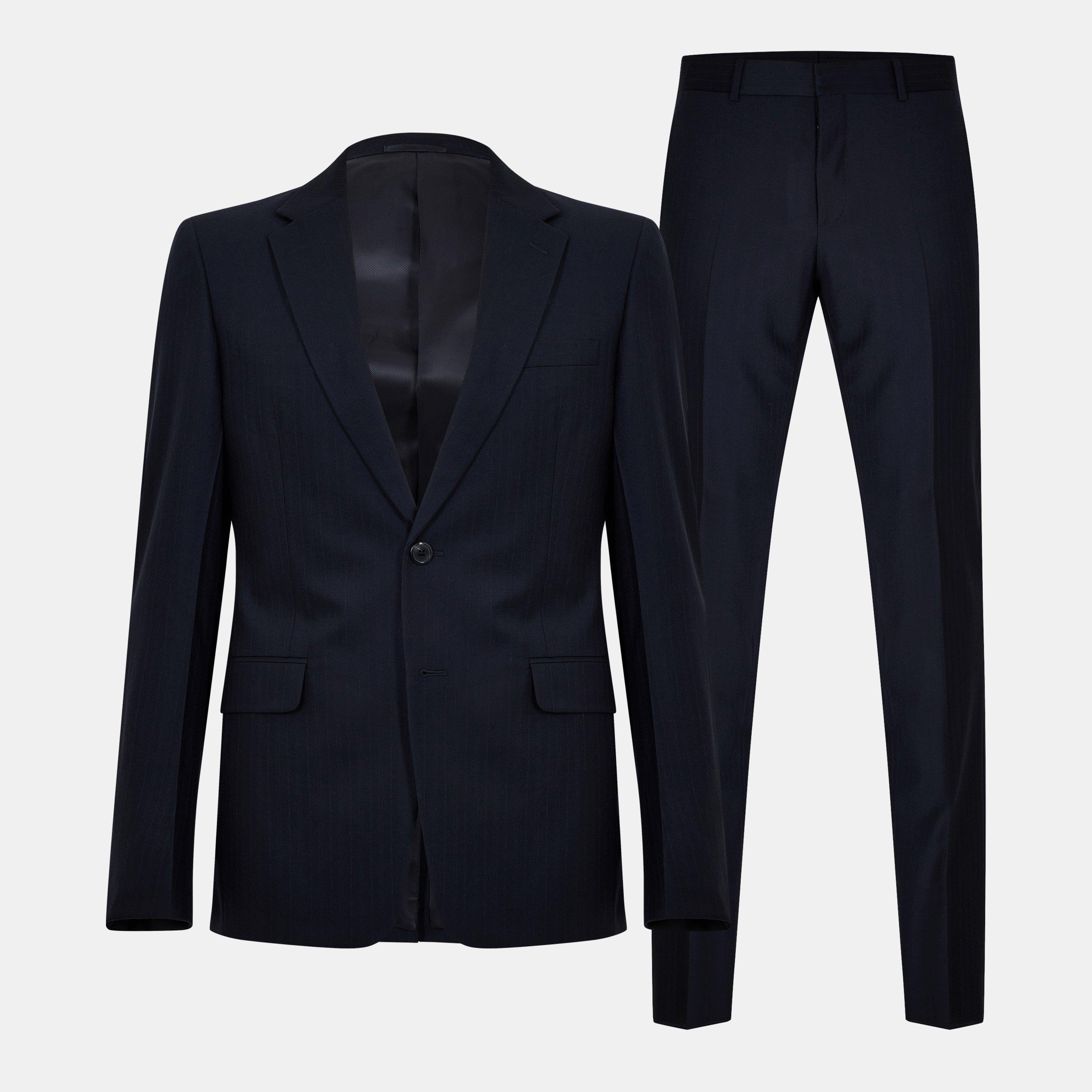 Blue - Prada - Mens Cashmere and Wool Suit - 1