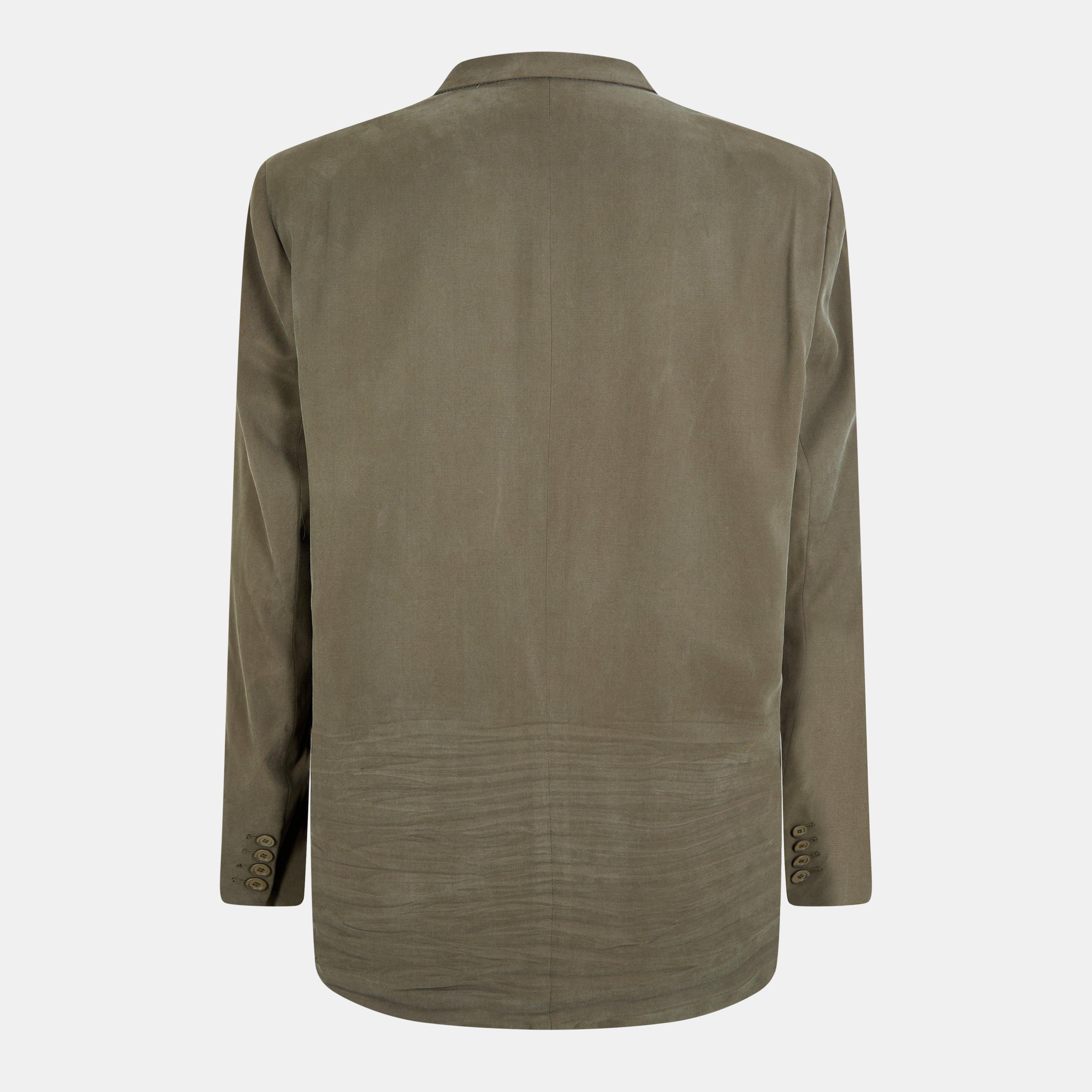 Khaki - Balenciaga - Men's Structured Tailored Blazer - 2