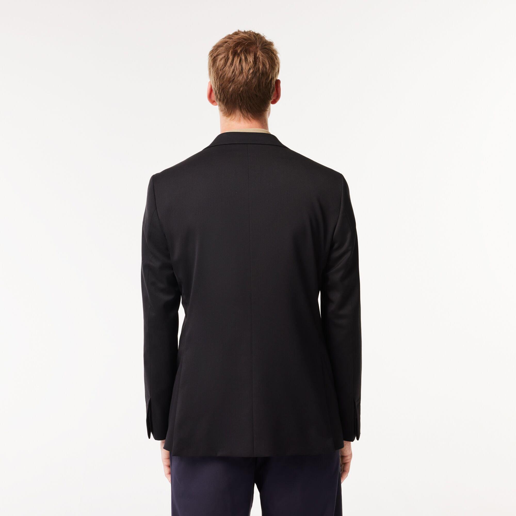 Sort - Lacoste - Men's Woolen Blazer - 3