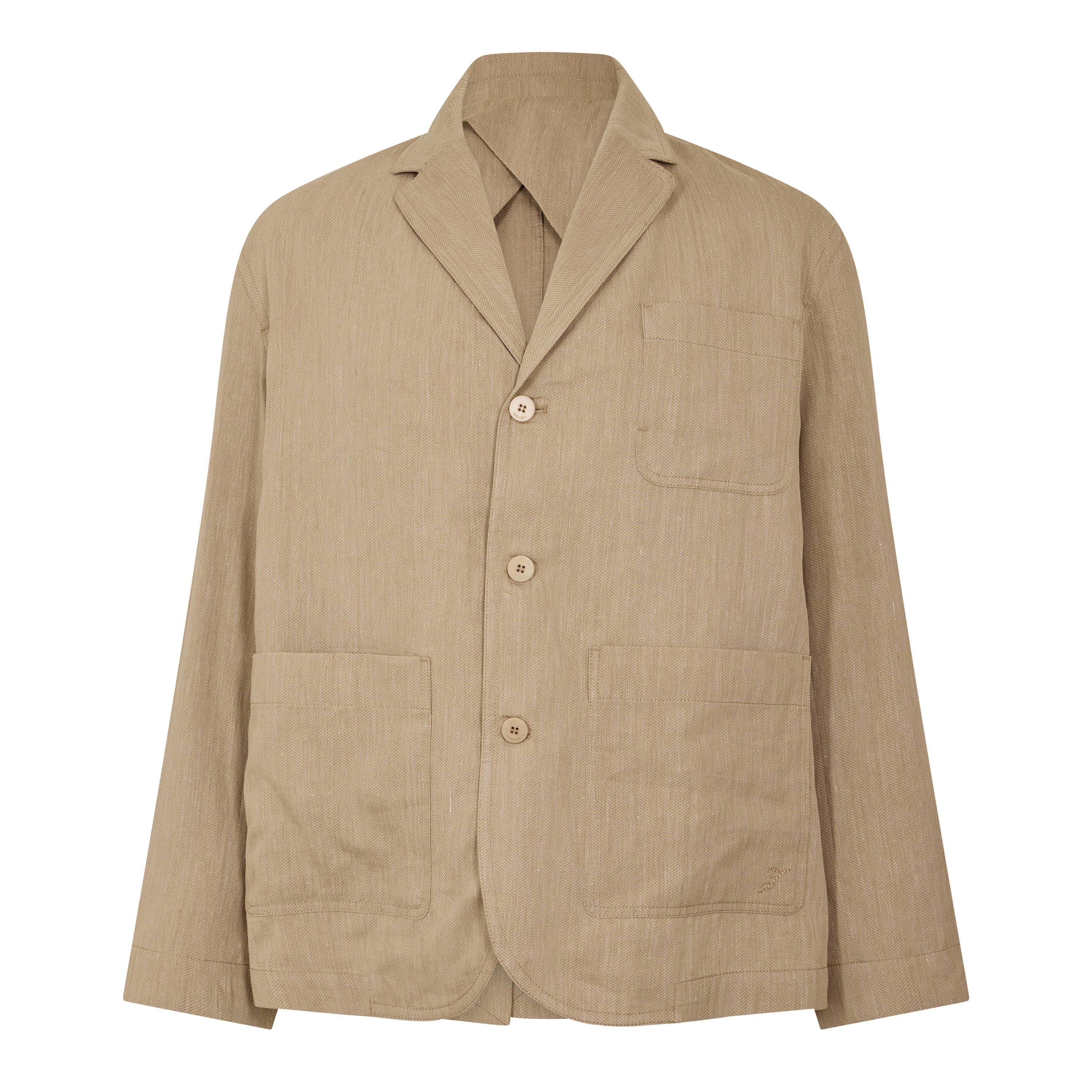 Jacquemus Mens Pastro Jacket - Beige - Size XL (52)