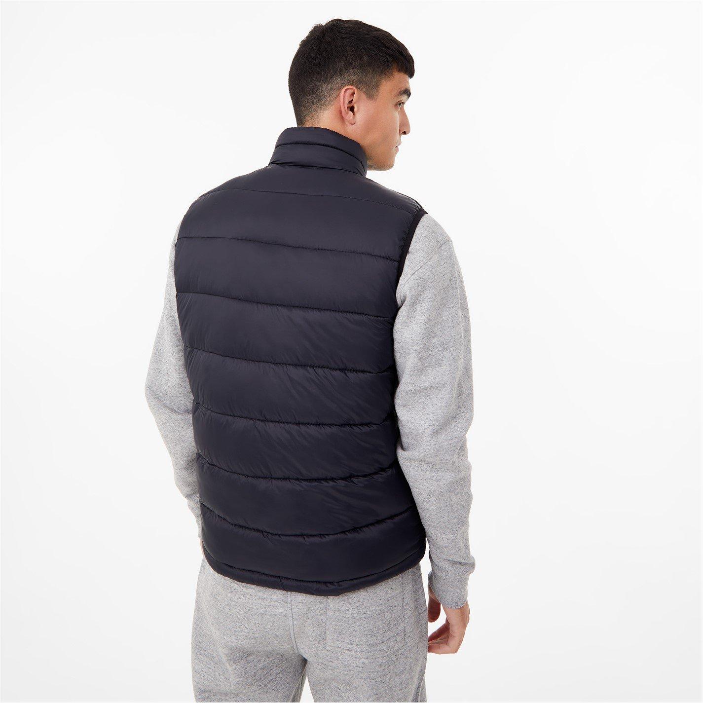 Zwart - Jack Wills - Kershaw Lightweight Puffer Gilet Mens - 4