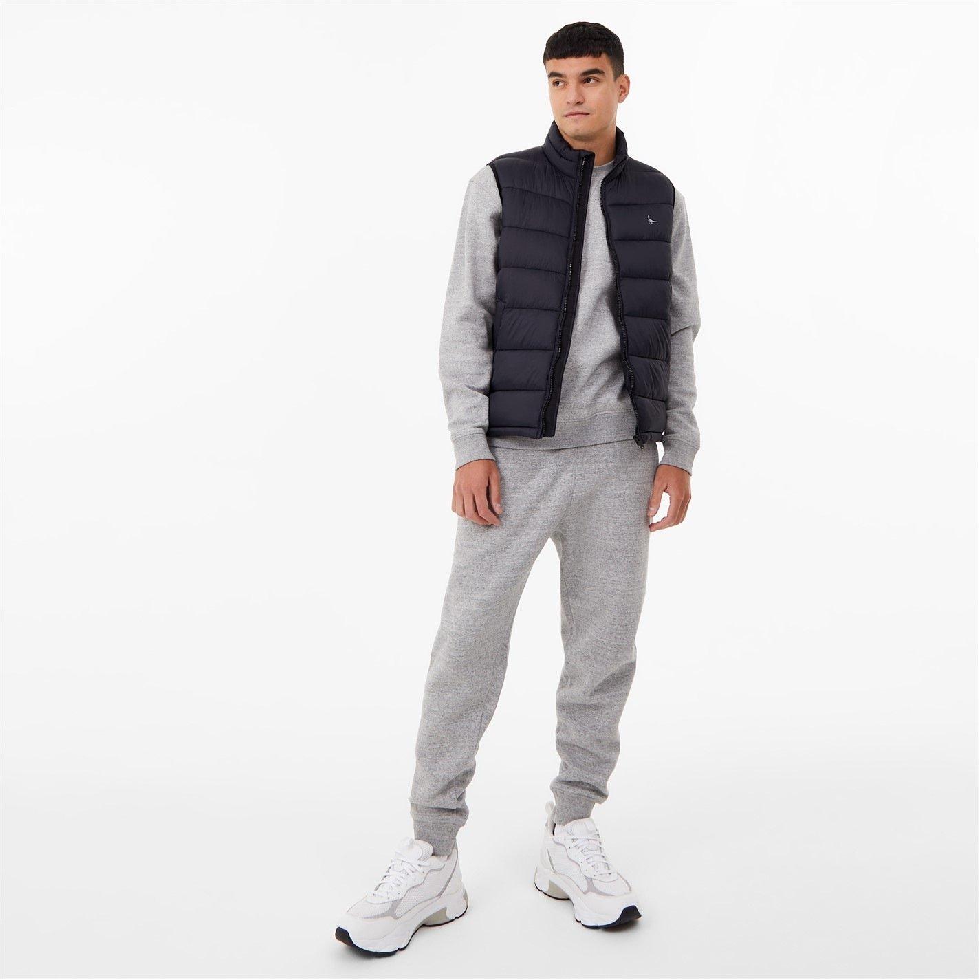 Zwart - Jack Wills - Kershaw Lightweight Puffer Gilet Mens - 6