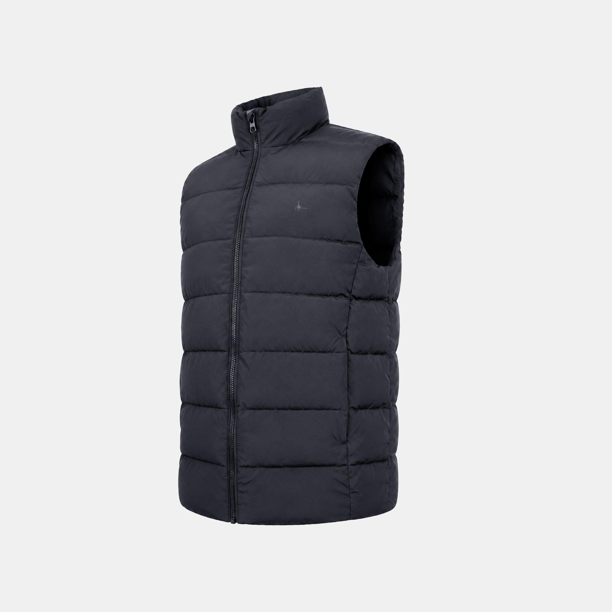 Black - Jack Wills - Men's Kershaw Lightweight Water Resistant Puffer Gilet - 2