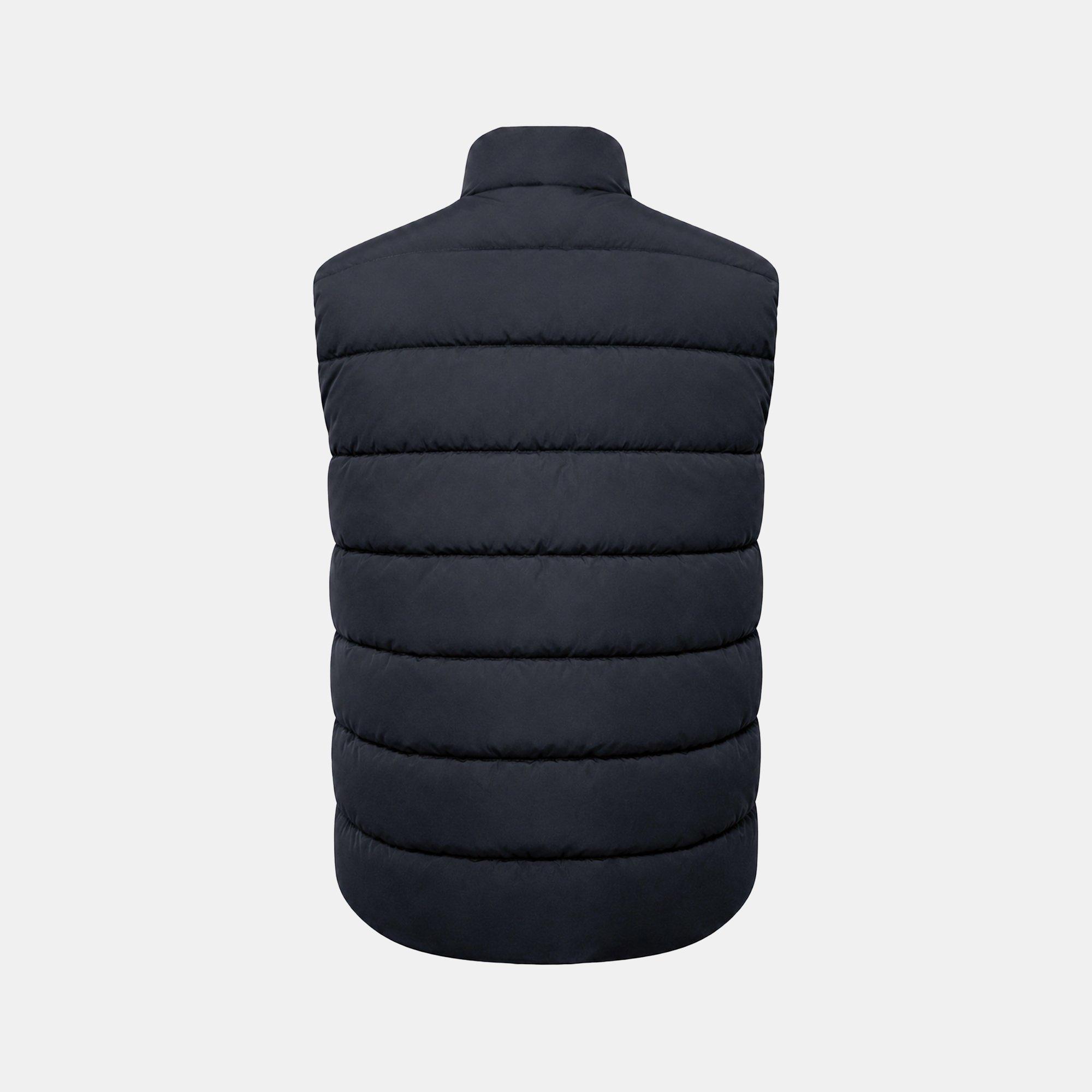 Black - Jack Wills - Men's Kershaw Lightweight Water Resistant Puffer Gilet - 3