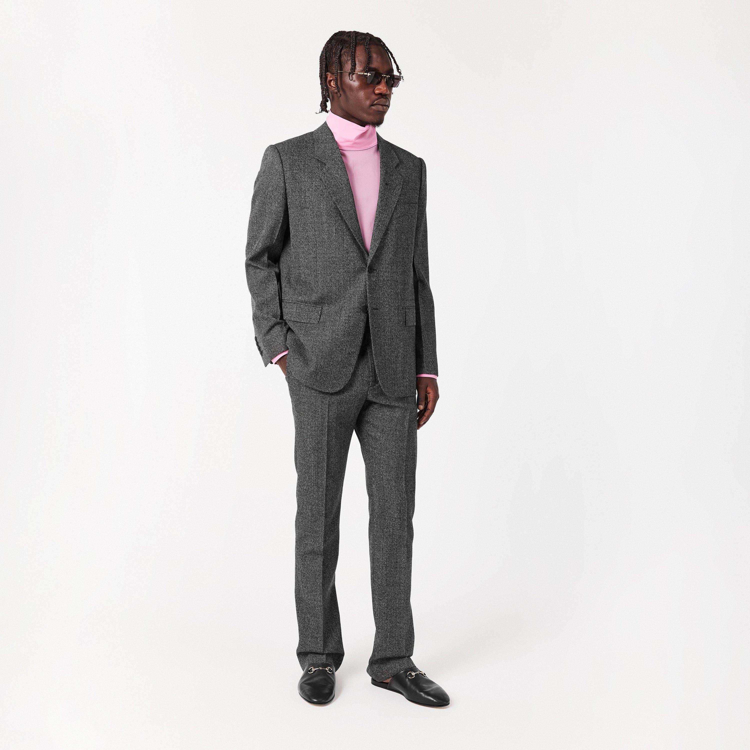 Black - Gucci - Men's Wool Blazer - 6