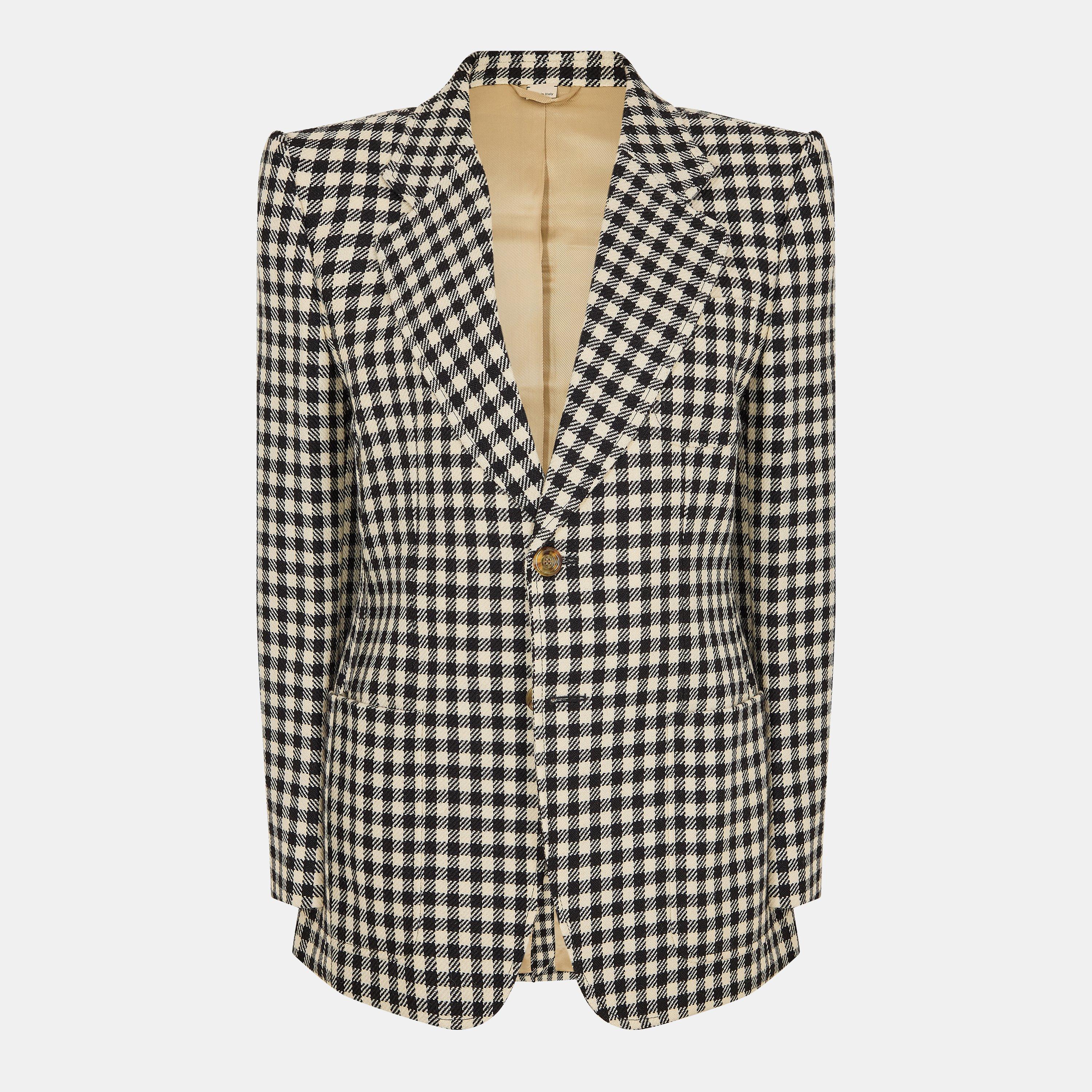 White/Black - Gucci - Men's Formal Tailored Fit Blazer - 1