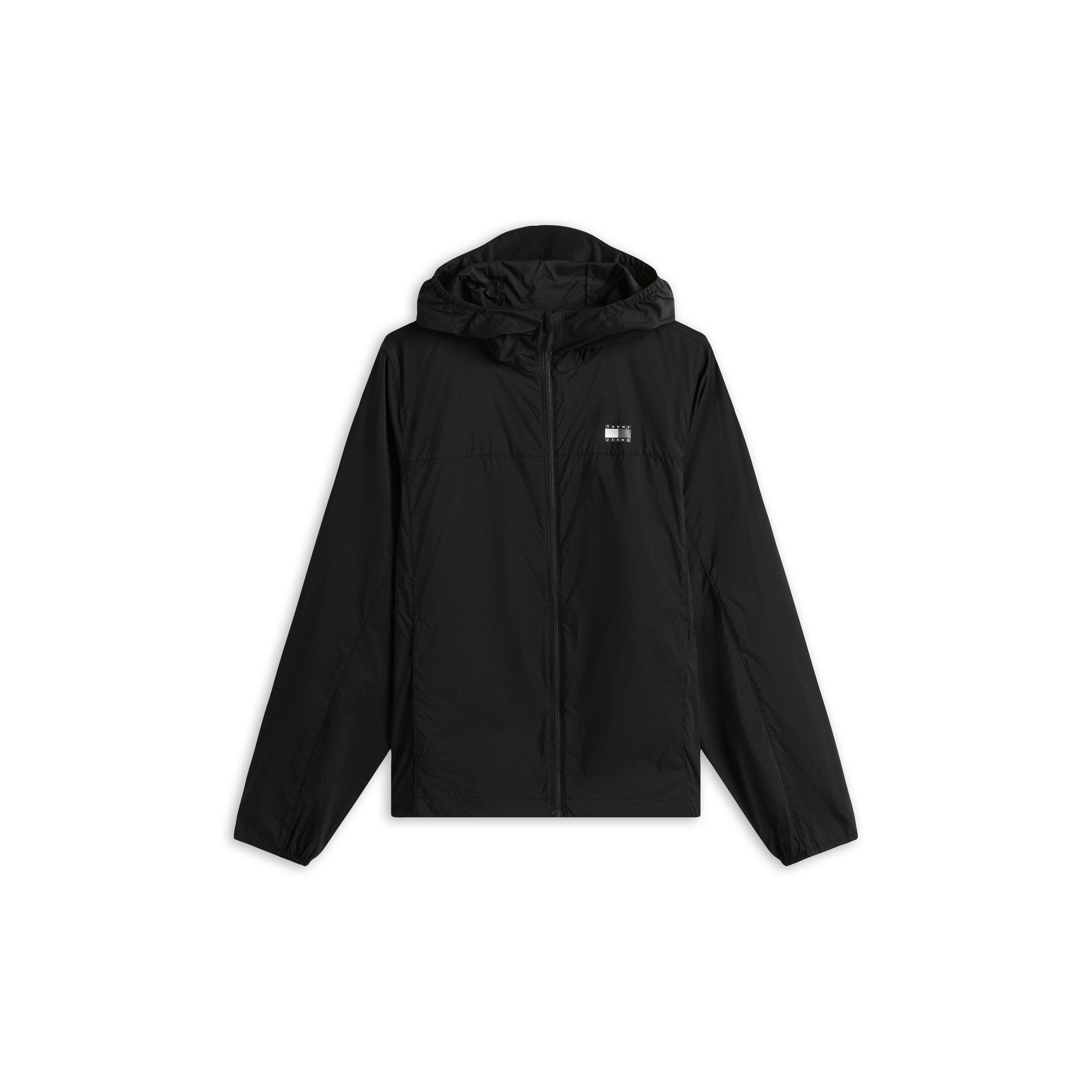 Black - Tommy Jeans - Women's Lightweight Wind-Resistant Windbreaker - 1