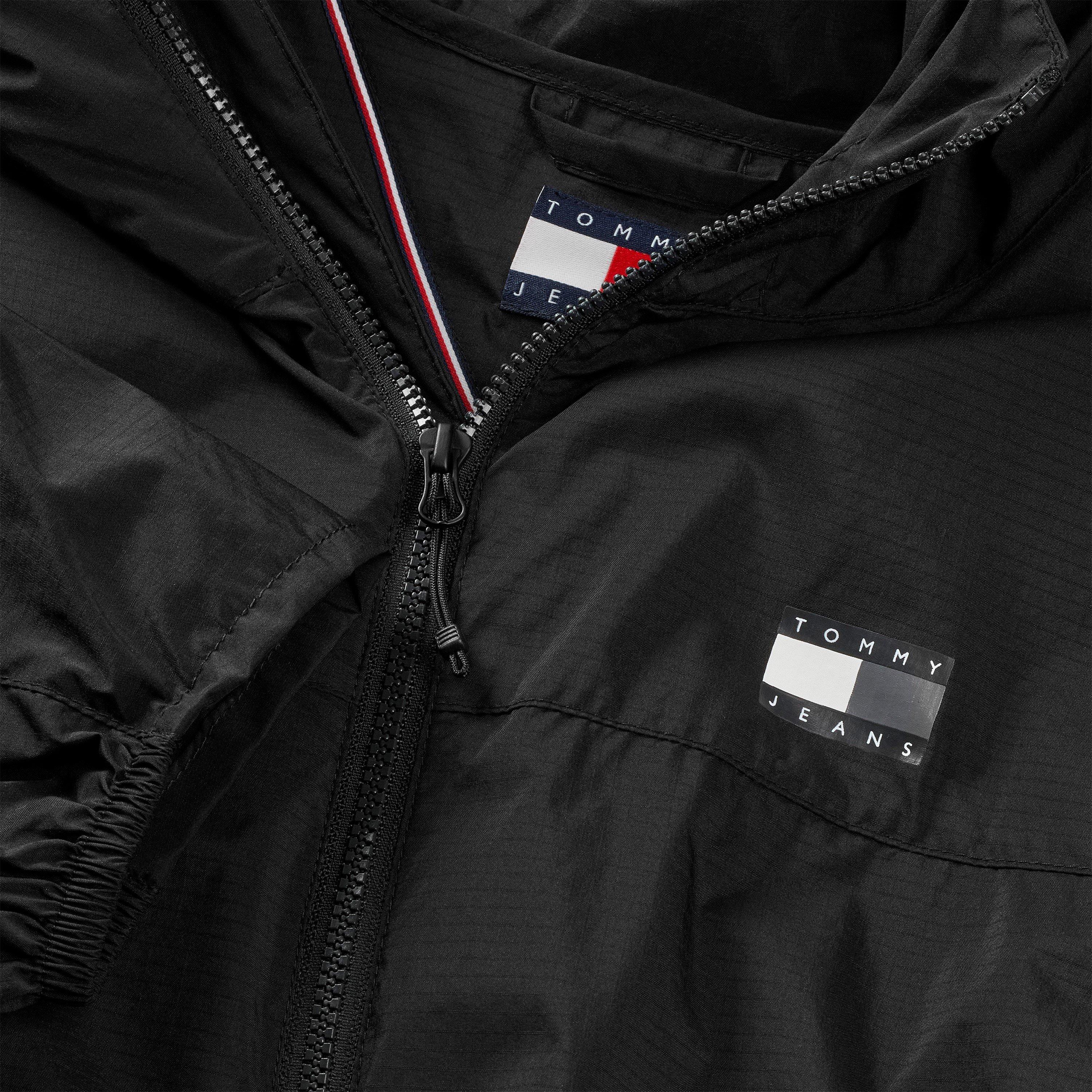 Black - Tommy Jeans - Women's Lightweight Wind-Resistant Windbreaker - 5