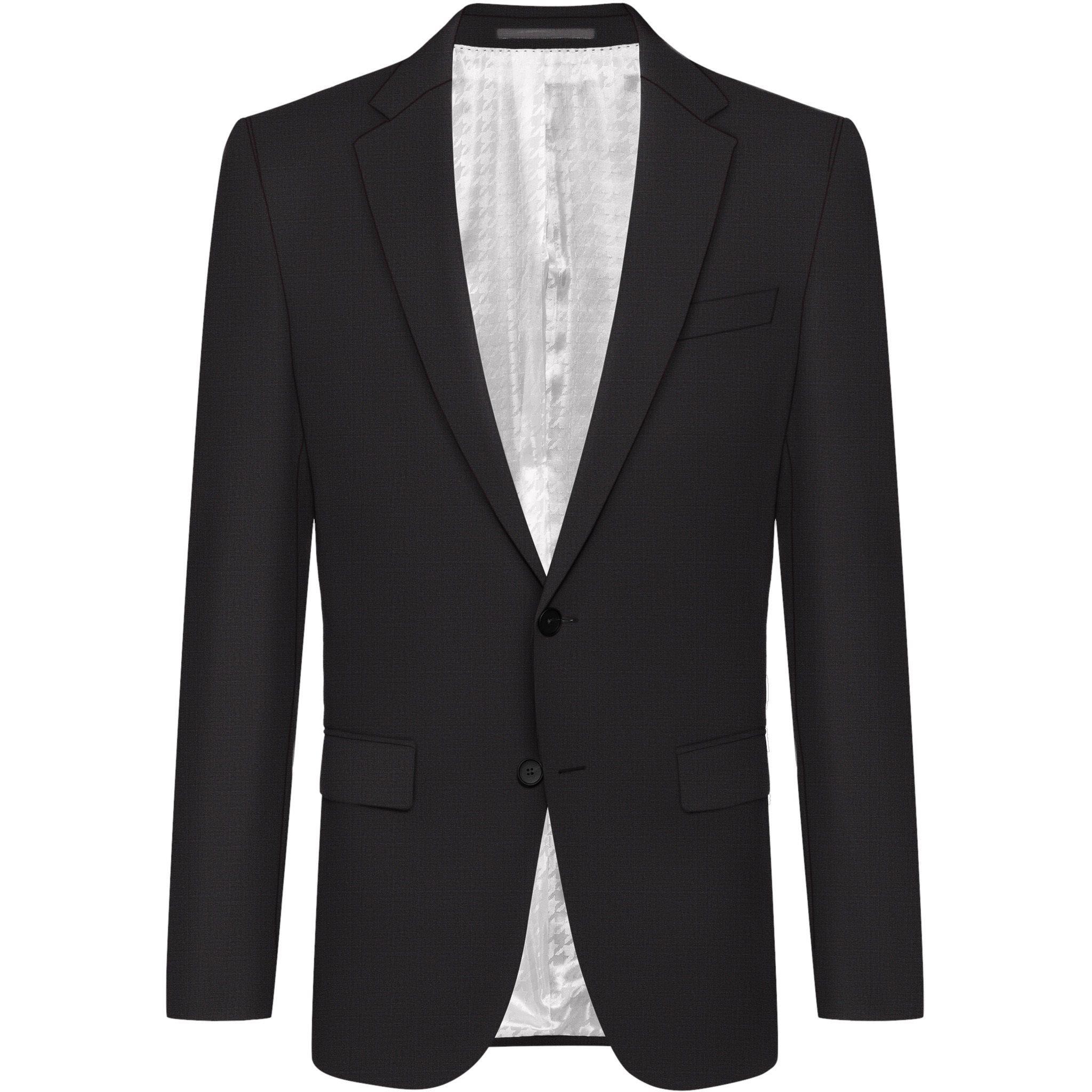 Boss Men's Novan6 Blazer - Open Grey - Size 36 (46)
