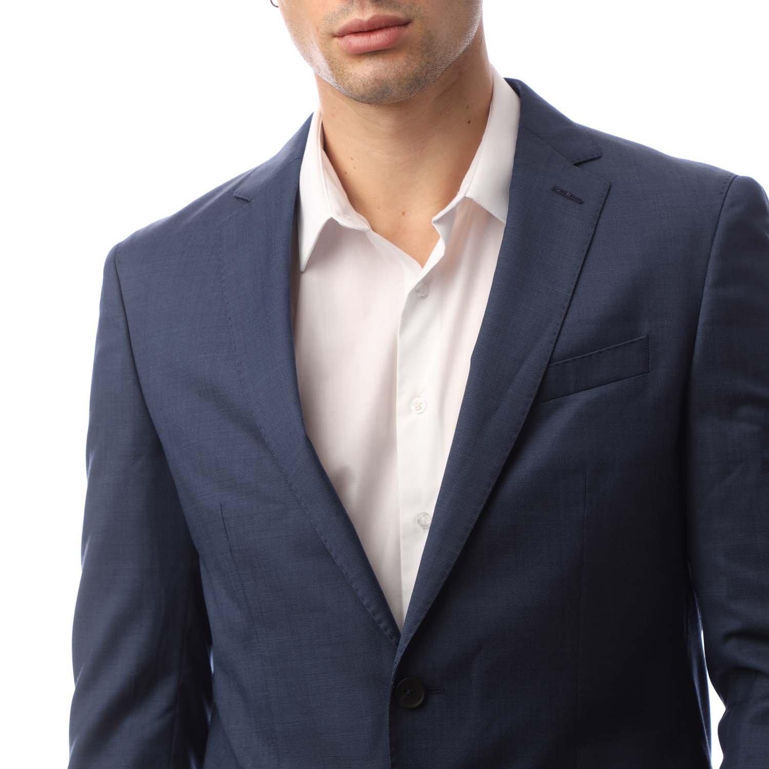 Navy - Boss - Men's Novan6 Blazer - 3