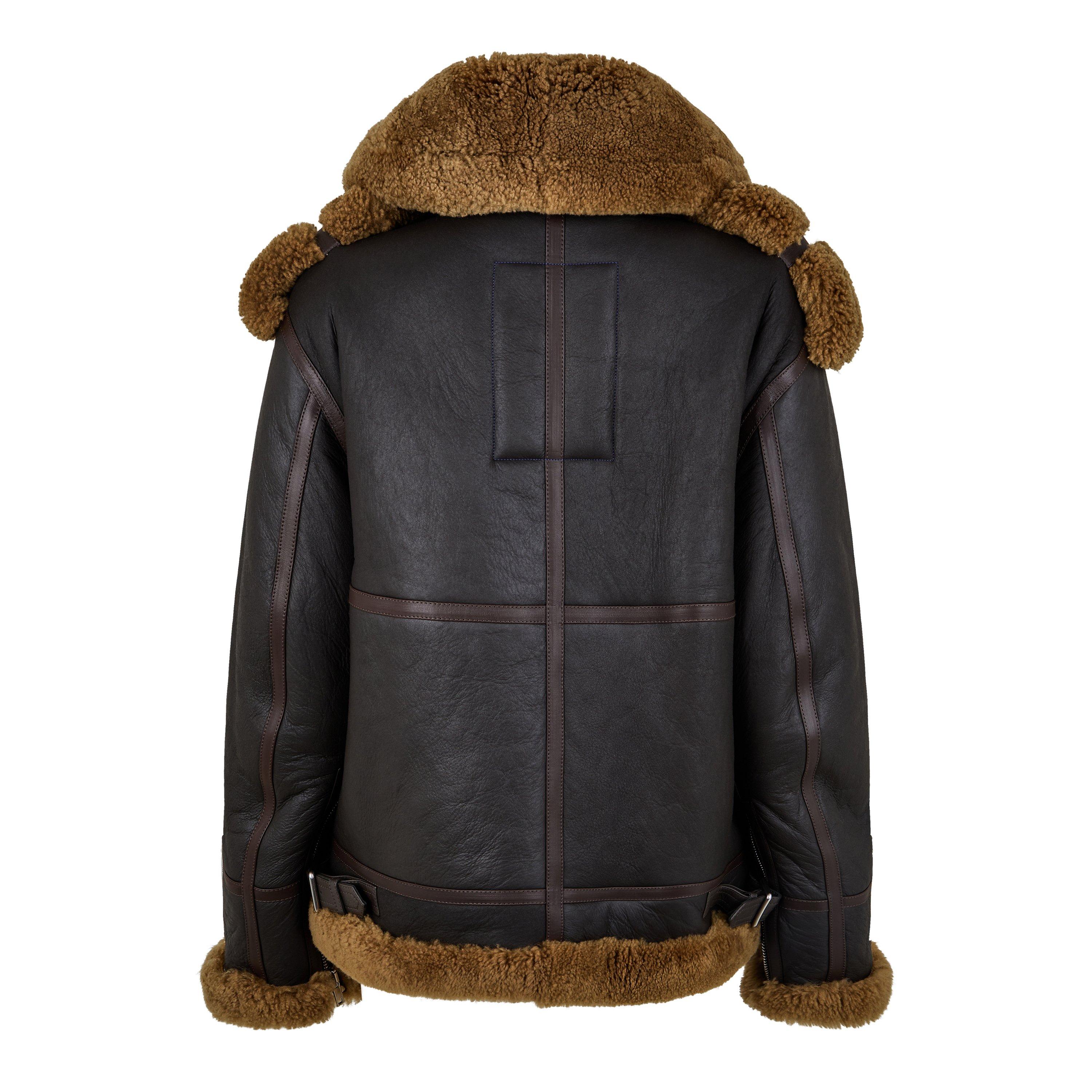 OTTER - Burberry - Shearling Aviator Jacket - 2