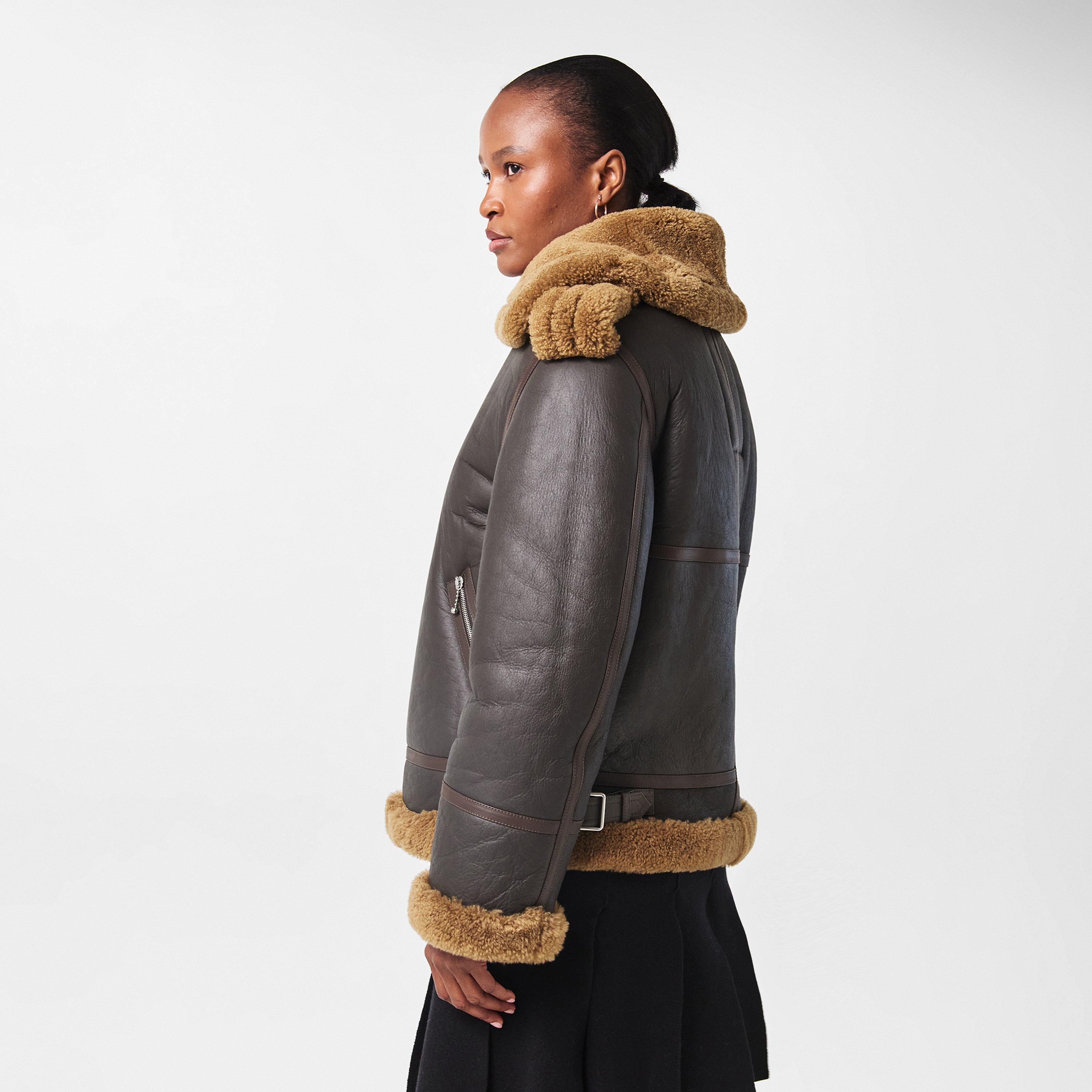 OTTER - Burberry - Shearling Aviator Jacket - 4