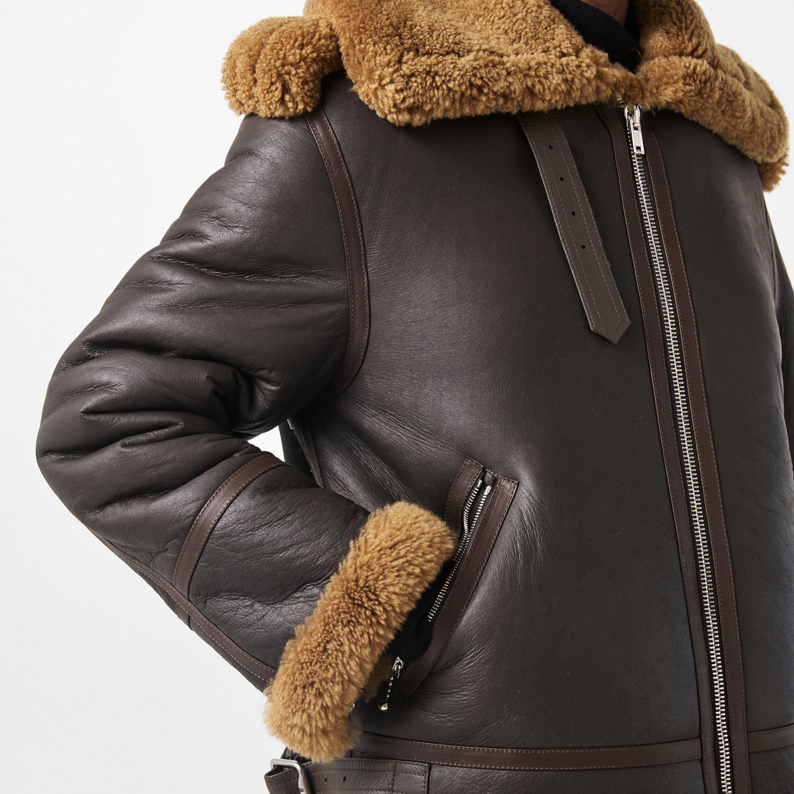 OTTER - Burberry - Shearling Aviator Jacket - 5