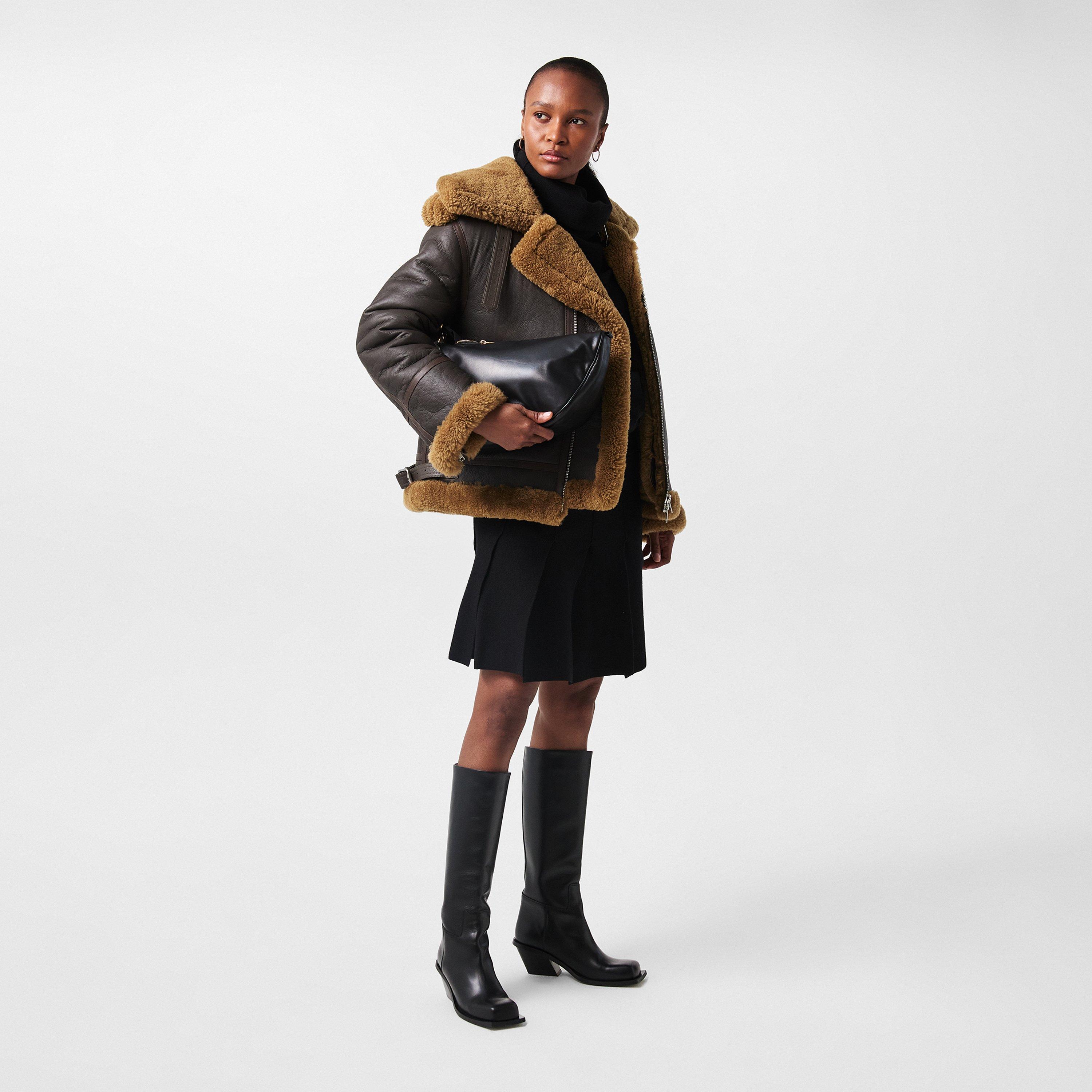 OTTER - Burberry - Shearling Aviator Jacket - 6
