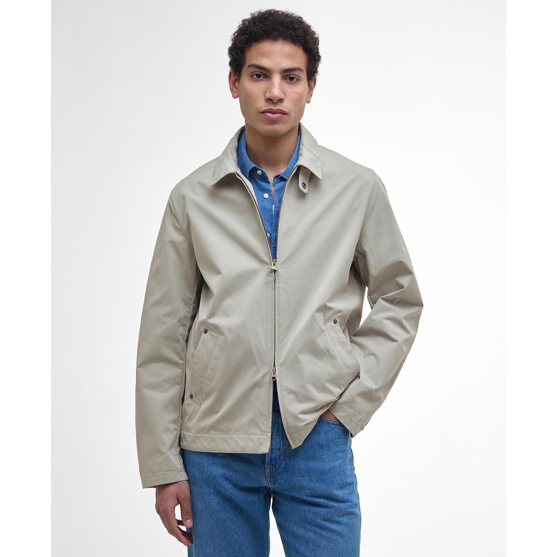 Concrete - Barbour - Men's Fernport Lightweight Weather-Resistant Coach Jacket - 2