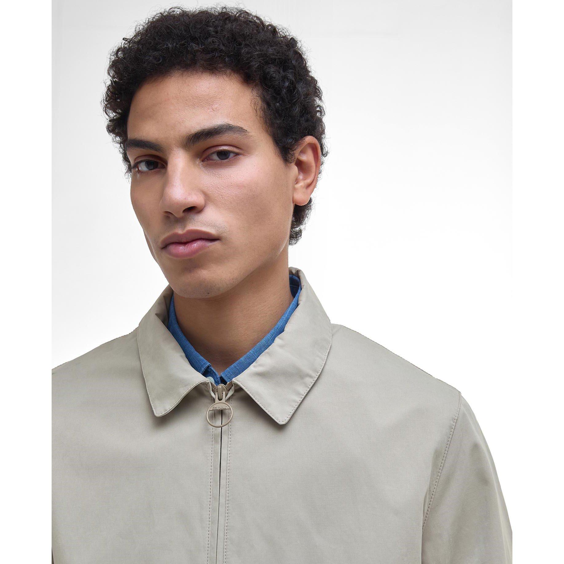 Concrete - Barbour - Men's Fernport Lightweight Weather-Resistant Coach Jacket - 4