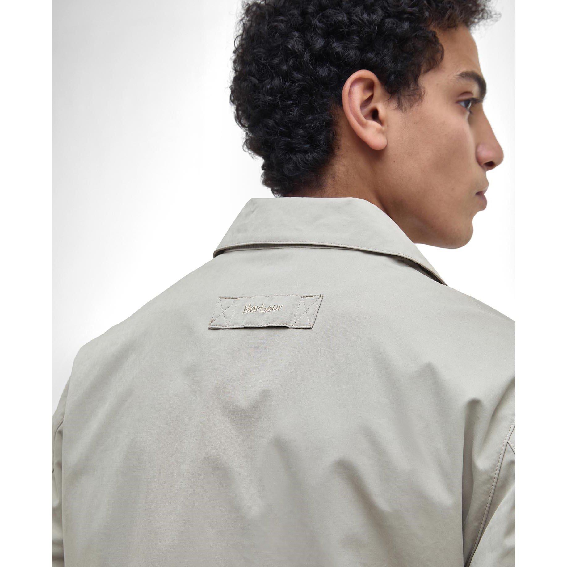 Concrete - Barbour - Men's Fernport Lightweight Weather-Resistant Coach Jacket - 6