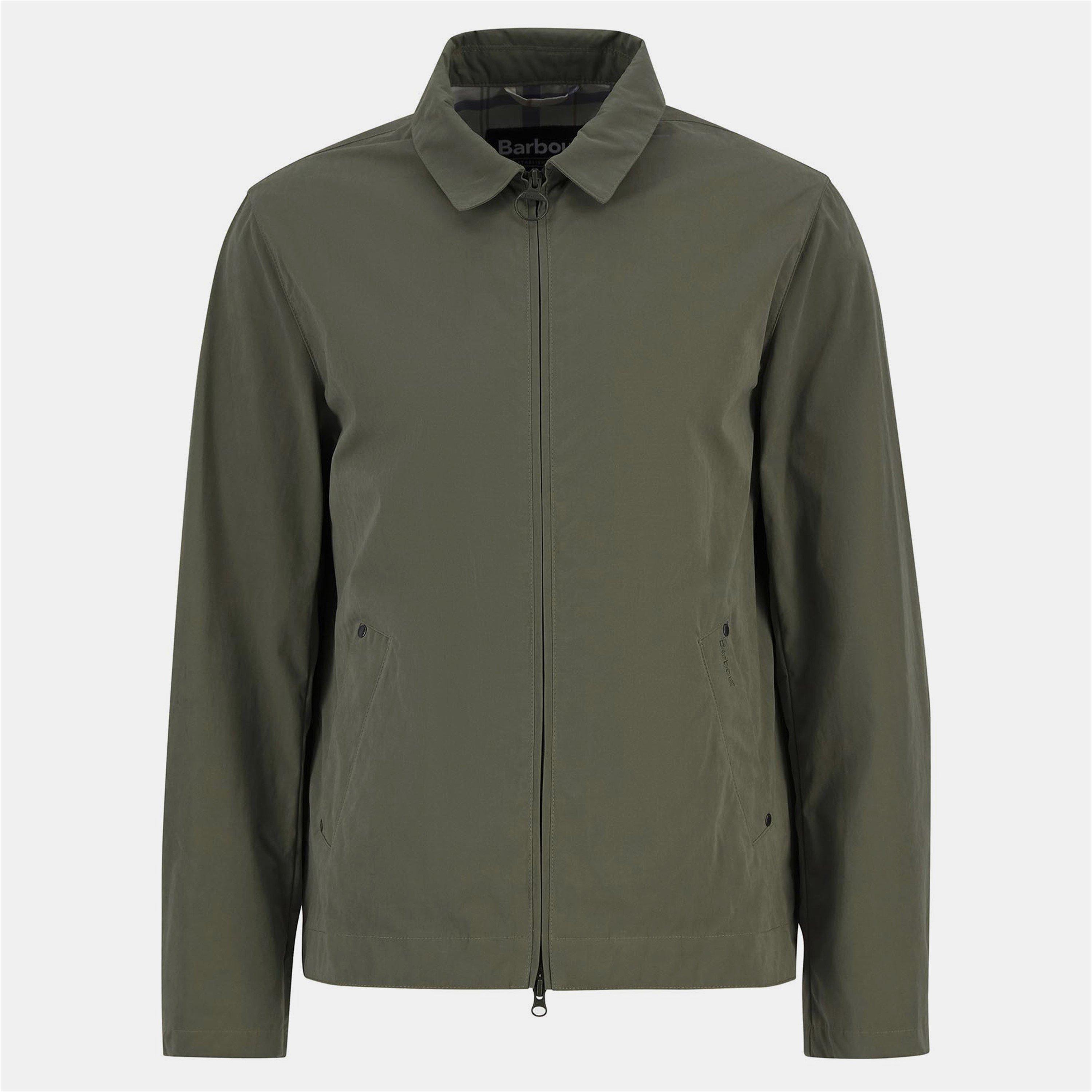 Light Moss - Barbour - Men's Fernport Lightweight Weather-Resistant Coach Jacket - 1