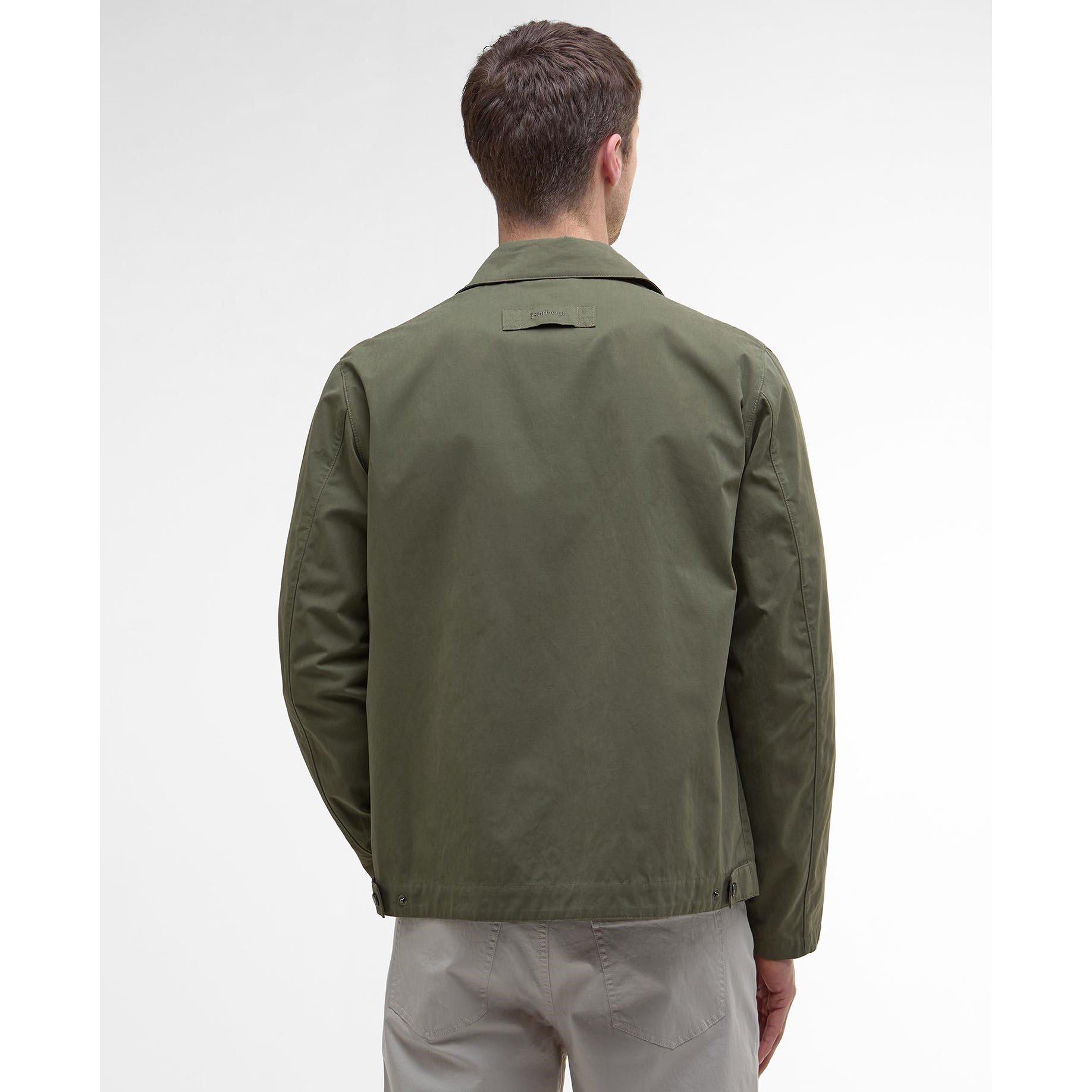 Light Moss - Barbour - Men's Fernport Lightweight Weather-Resistant Coach Jacket - 3