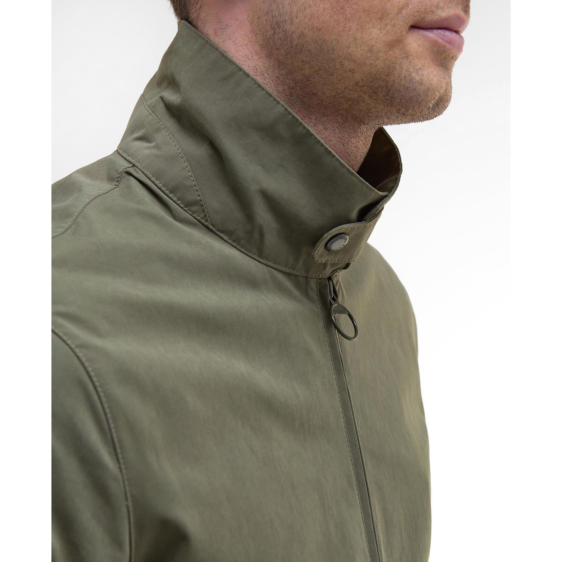 Light Moss - Barbour - Men's Fernport Lightweight Weather-Resistant Coach Jacket - 5