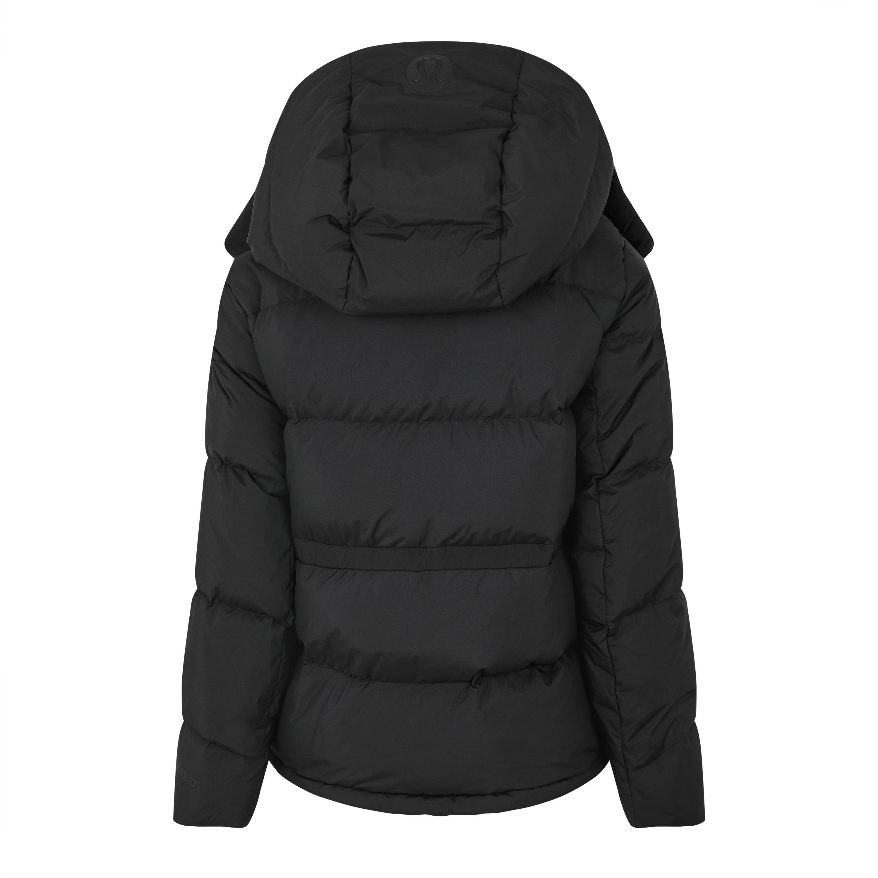 Black - Lululemon - Women's Wunder Water Resistant Windproof Goose Down Detachable Hood Puffer Jacket - 8