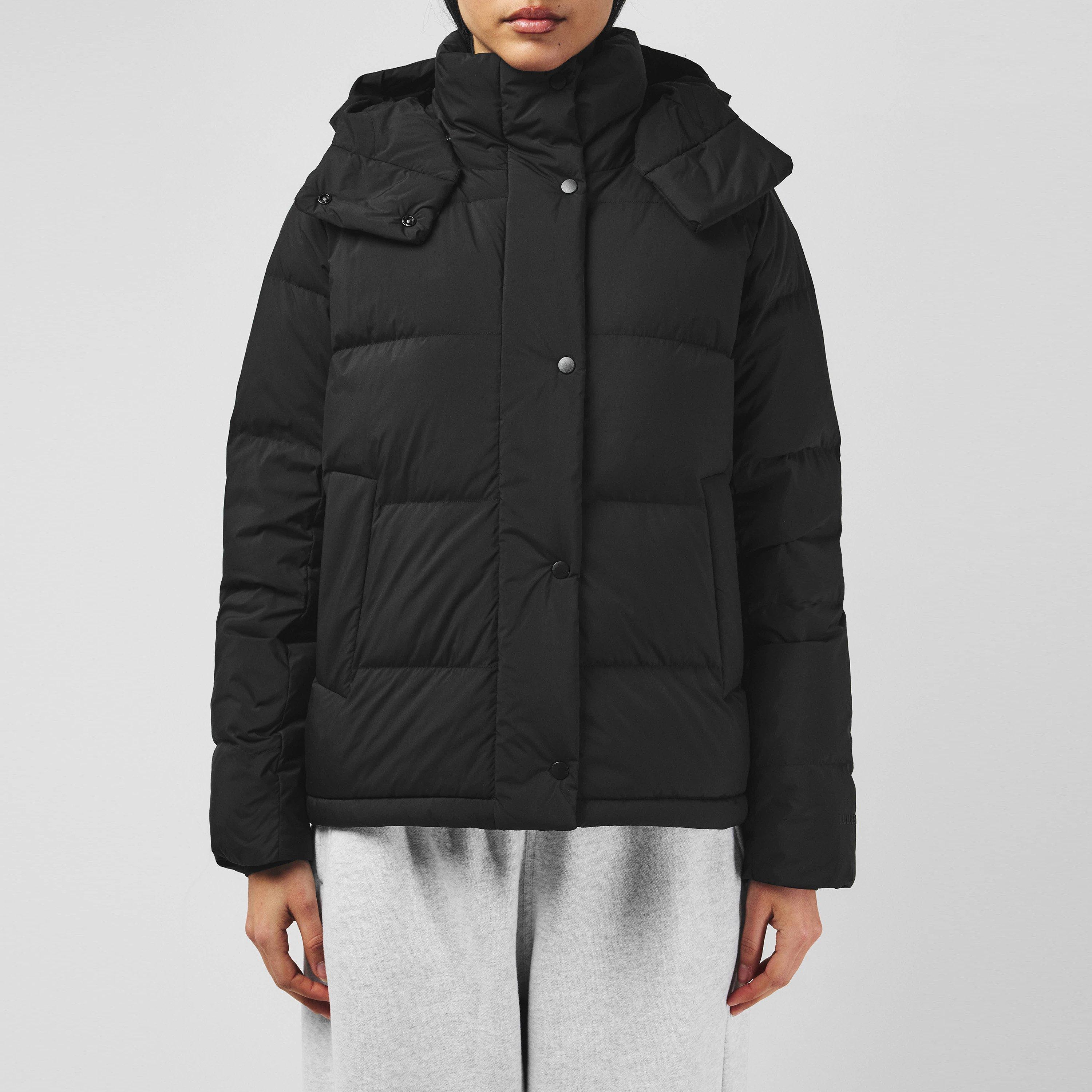 Black - Lululemon - Women's Wunder Water Resistant Windproof Goose Down Detachable Hood Puffer Jacket - 3