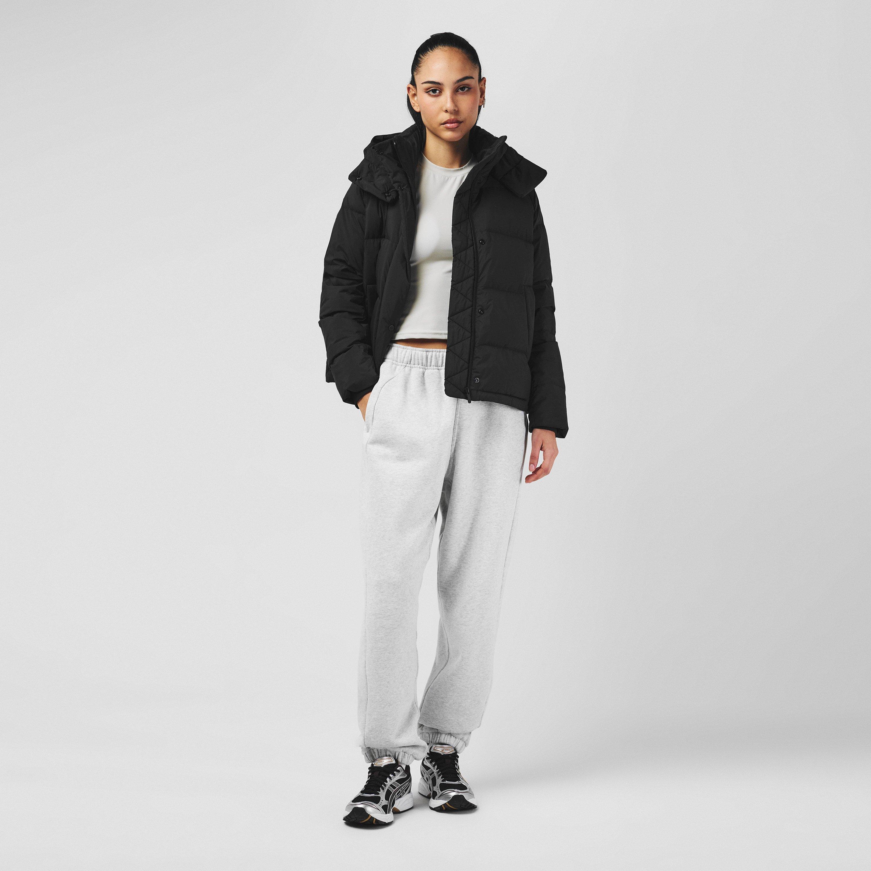 Black - Lululemon - Women's Wunder Water Resistant Windproof Goose Down Detachable Hood Puffer Jacket - 6