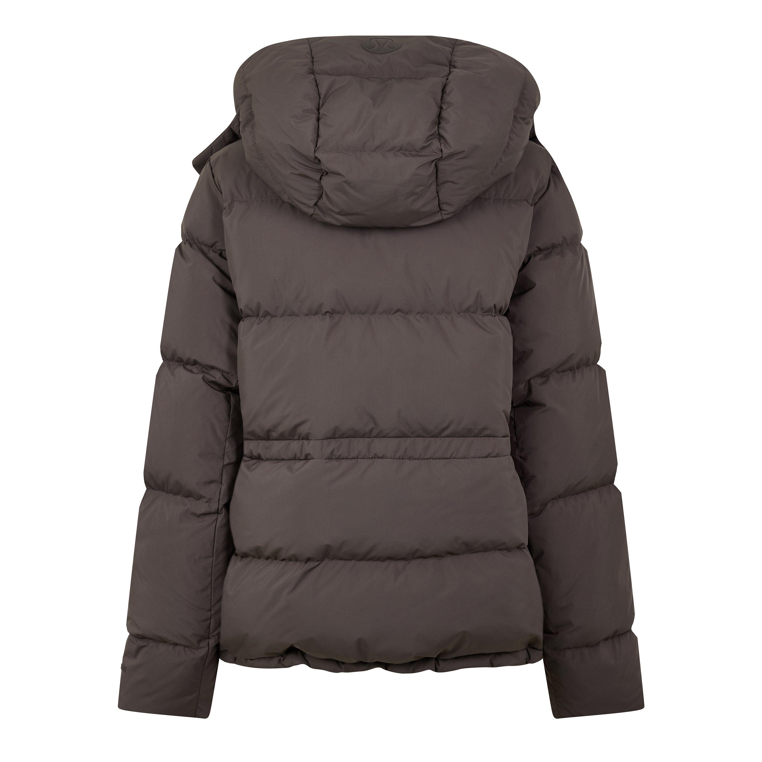 Mahogany Muse - Lululemon - Women's Wunder Water Resistant Windproof Goose Down Detachable Hood Puffer Jacket - 2