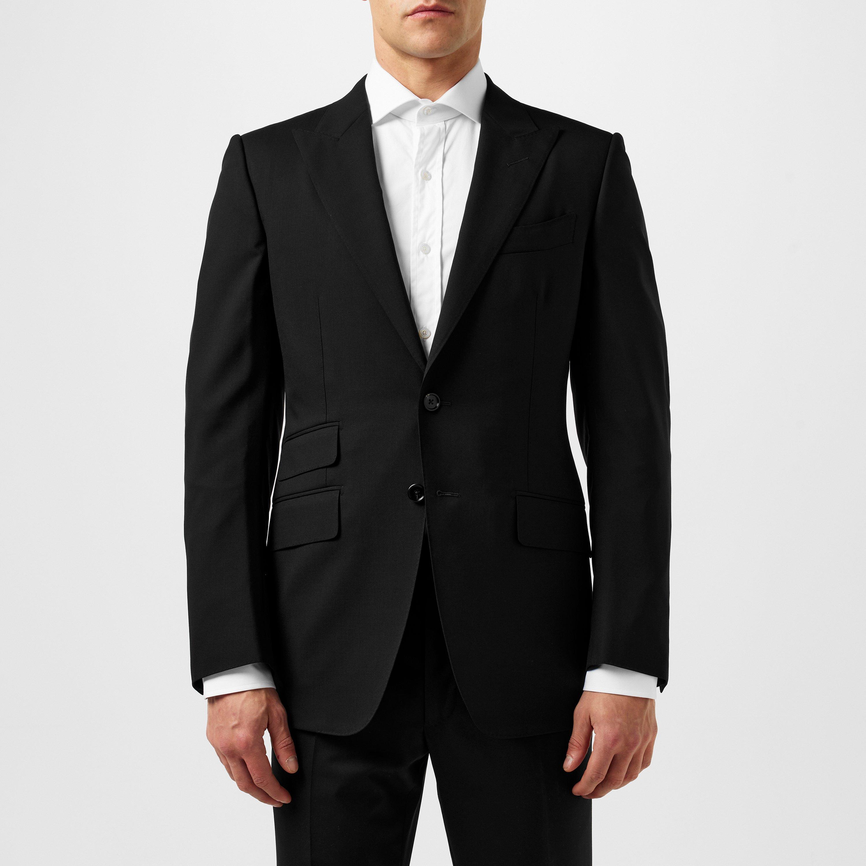 Black LB999 - Tom Ford - Wool O'Connor Suit - 7