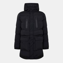 Brave Soul Longline Jacket with Hood