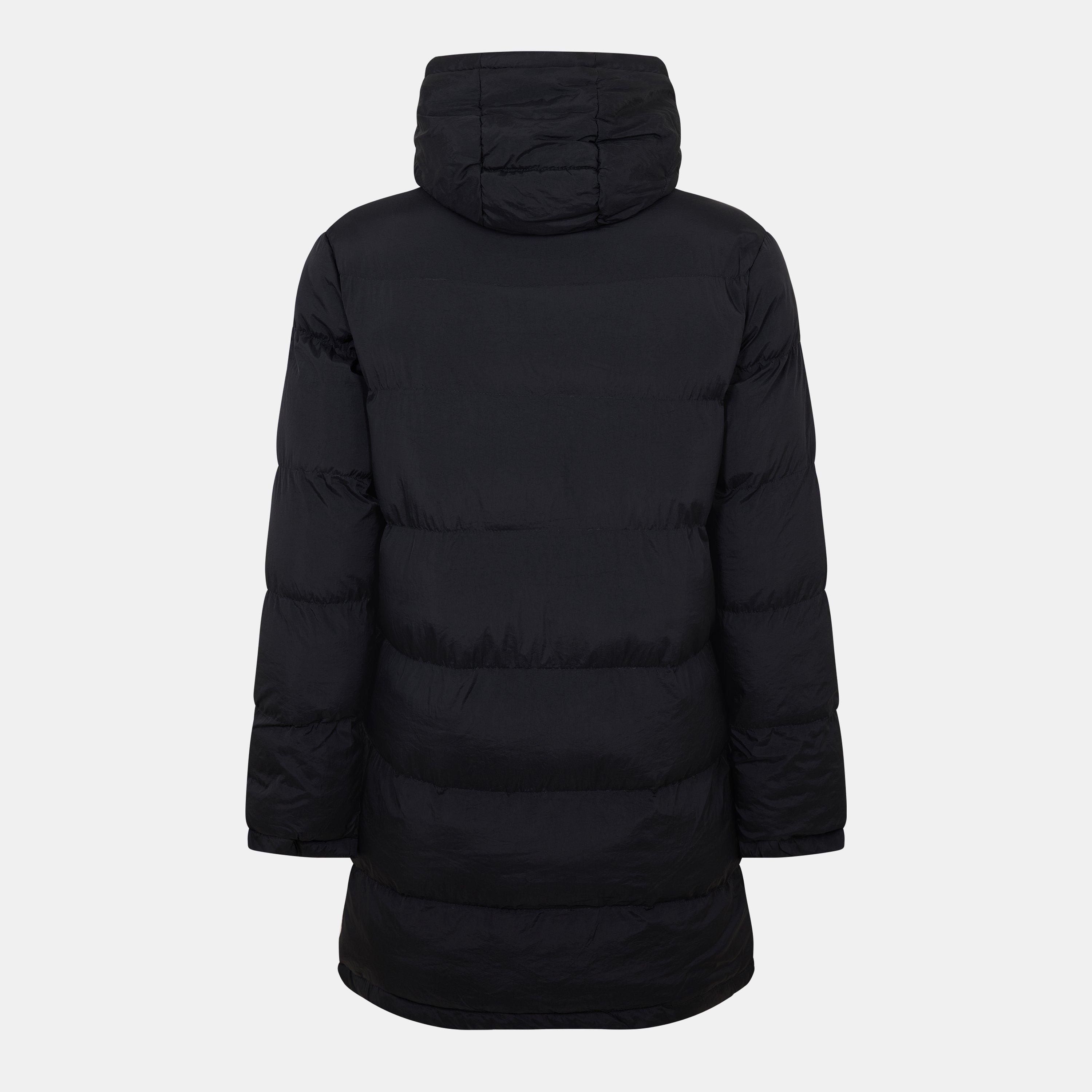 Black - Brave Soul - Long Sleeve Short Puffer Jacket - 2