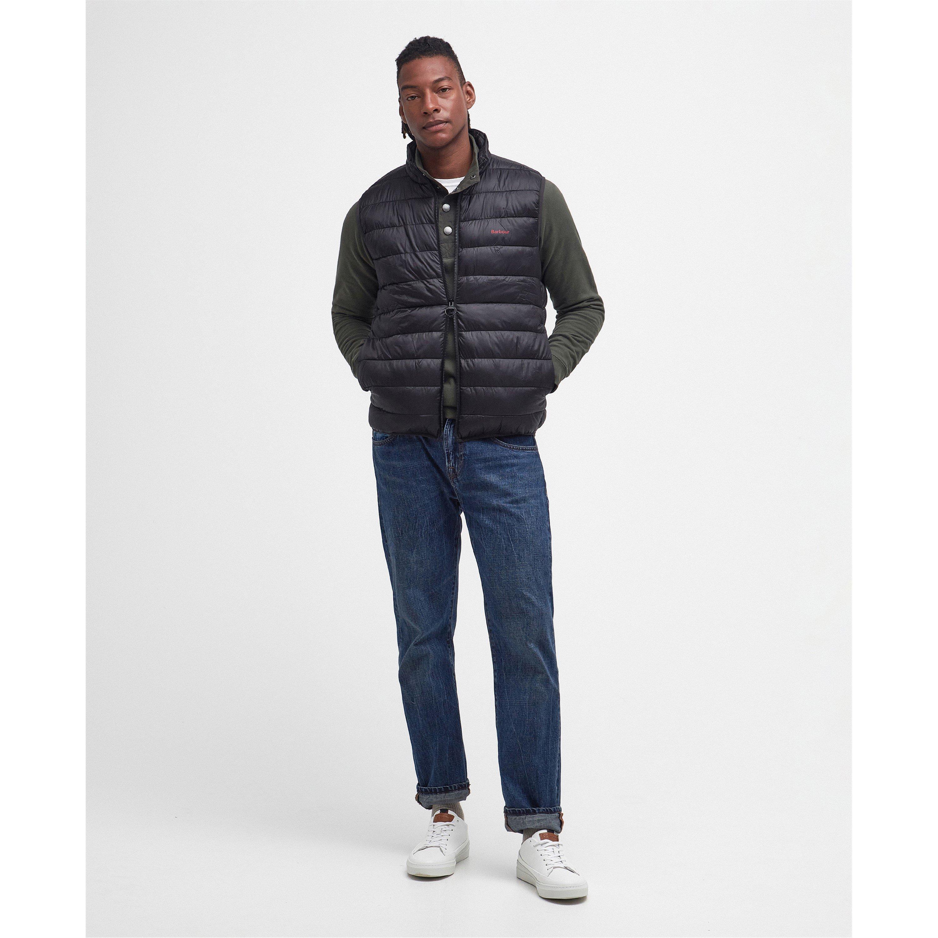 Black BK11 - Barbour - Men's Bretby Sleeveless Zip Collar Gilet - 3