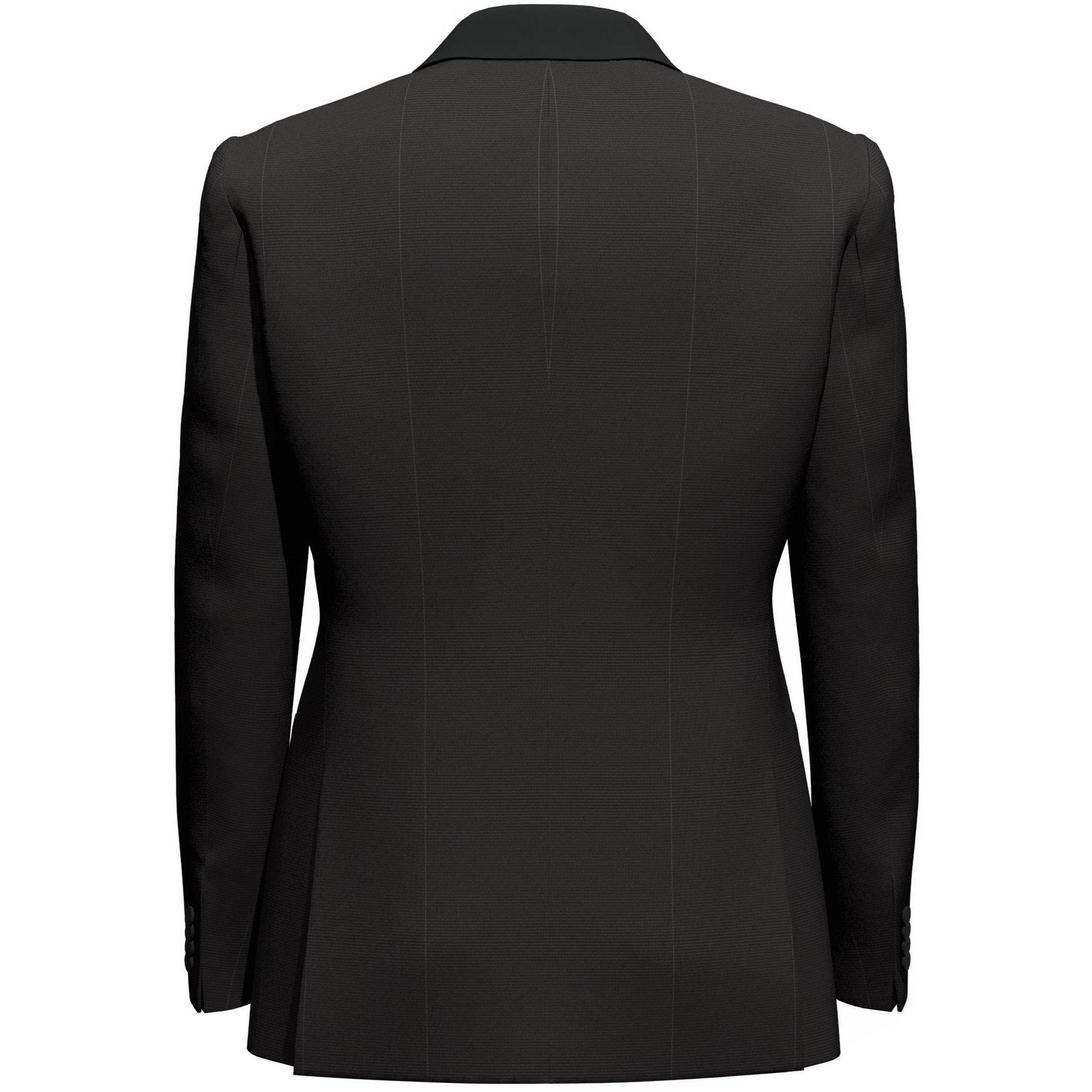 Dark Grey - Boss - Men's H Jeckson Tux Blazer - 2