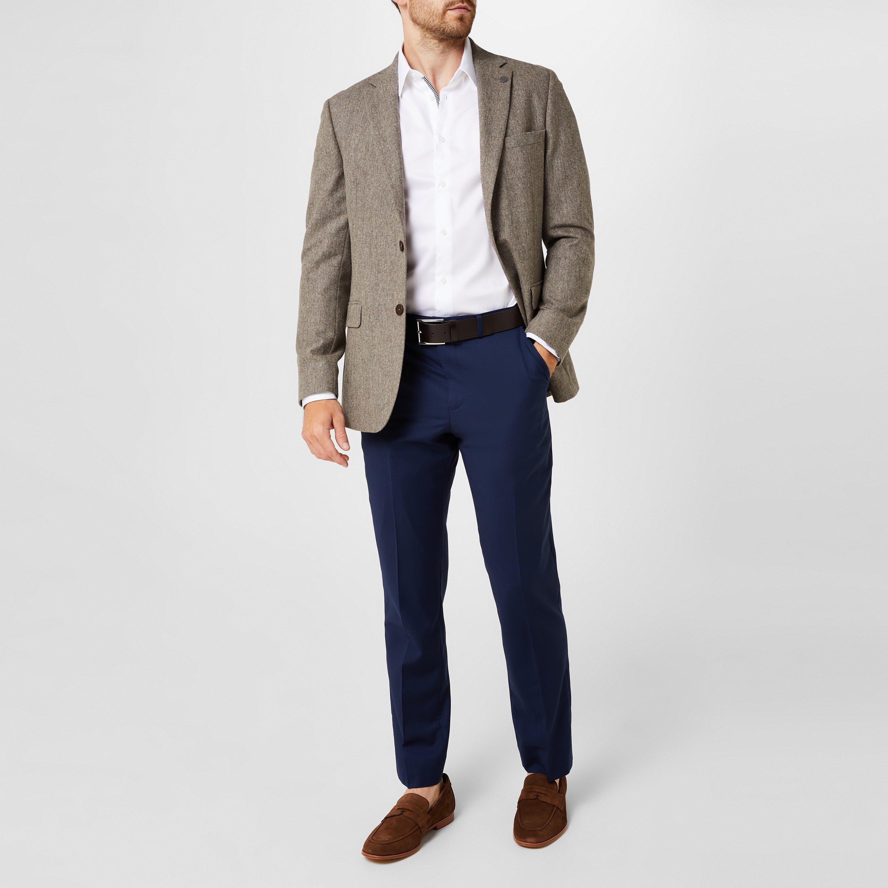 Oatmeal - Ted Baker - Men's Pamir Blazer - 6