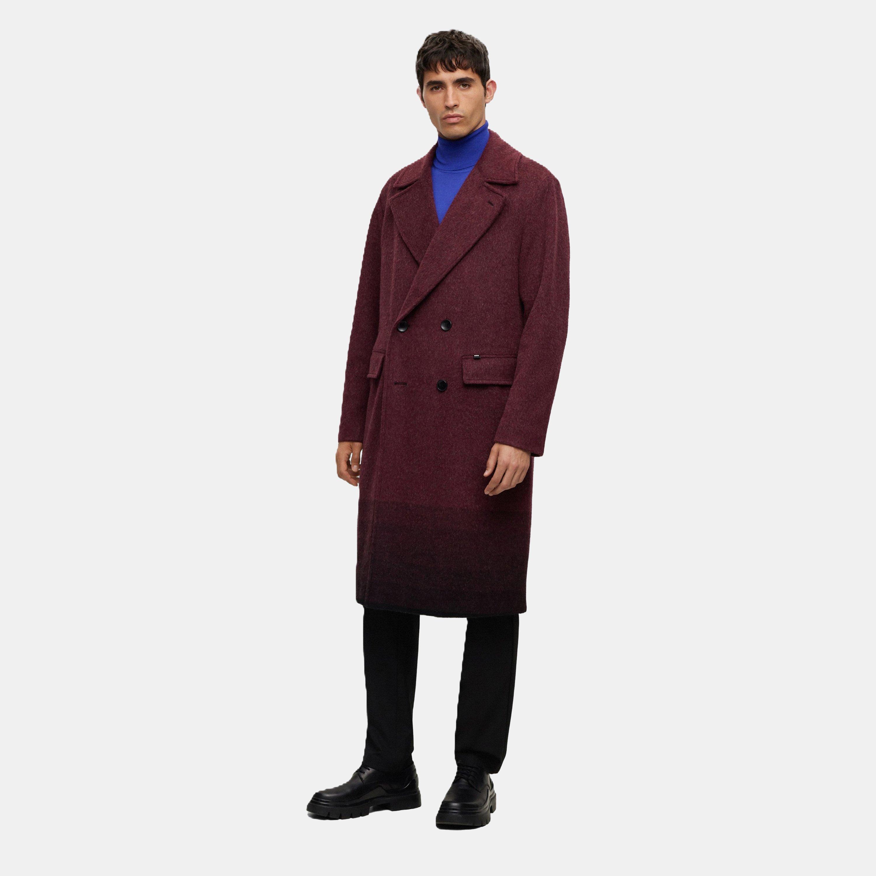 Red - Boss - Men's H Cam Double Breasted Flaps Formal - 4