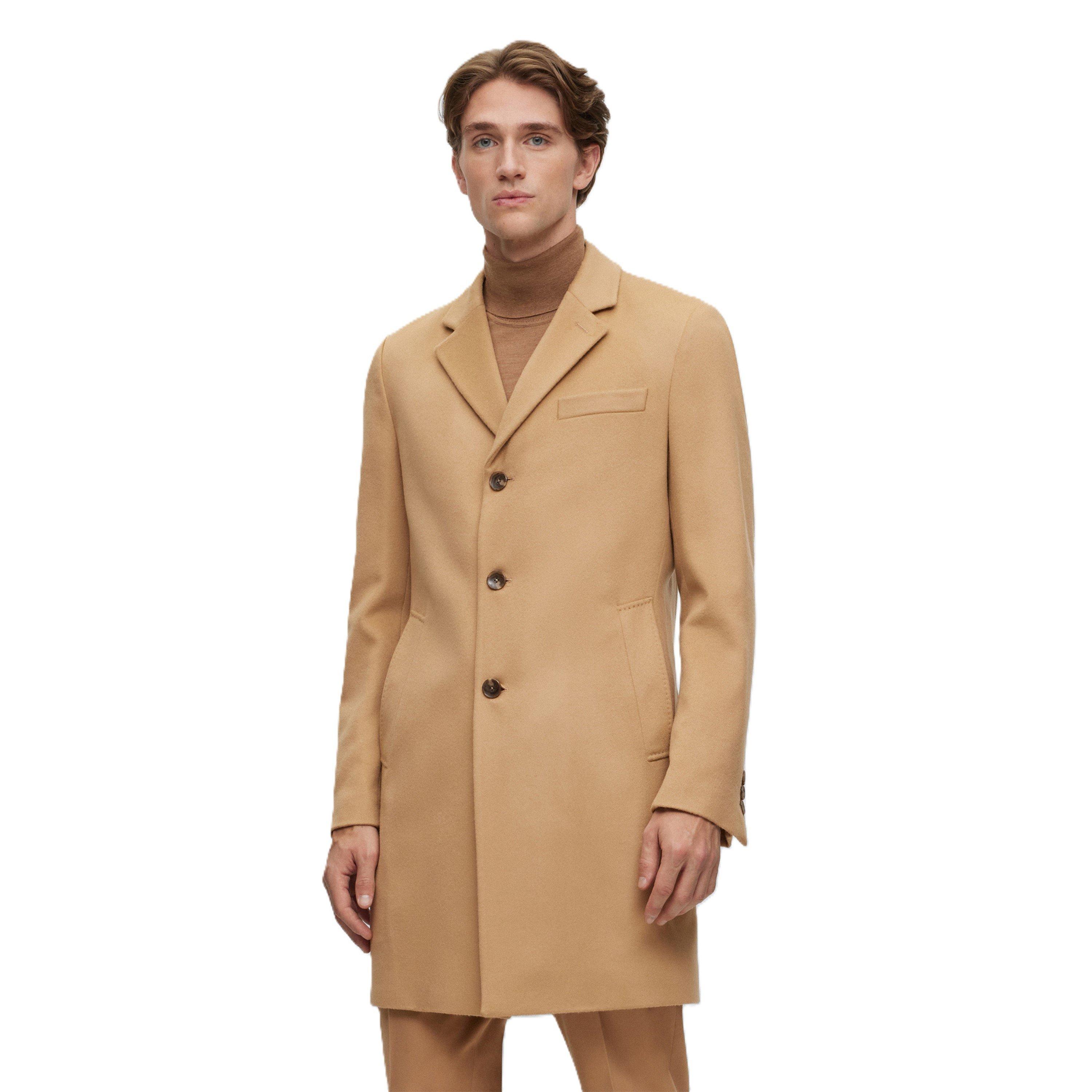Boss Black | Men's Hyde Tailored Fit Long Formal Coat | FRASERS