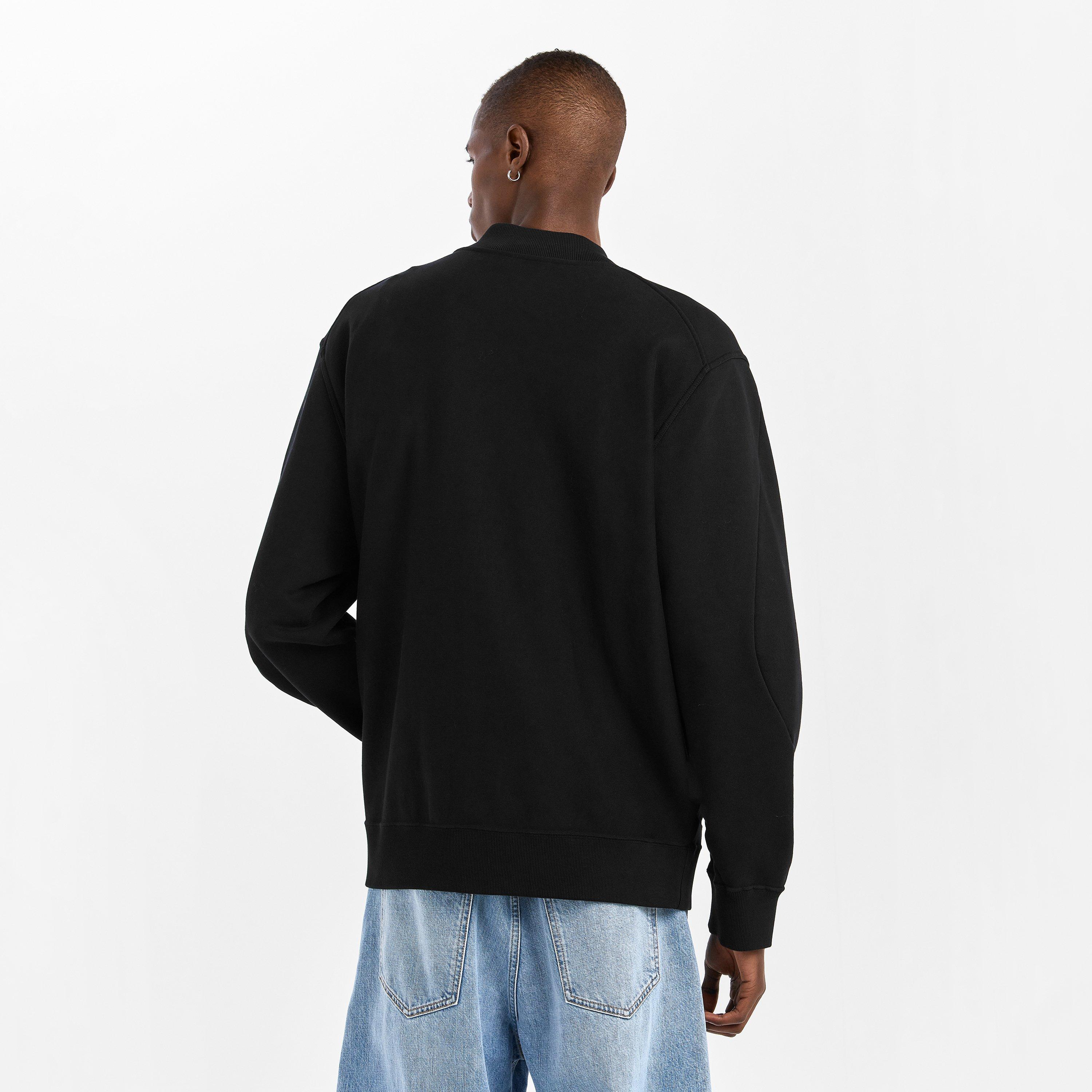 Black - GIVENCHY - Men's GIV Bomber Jacket - 4