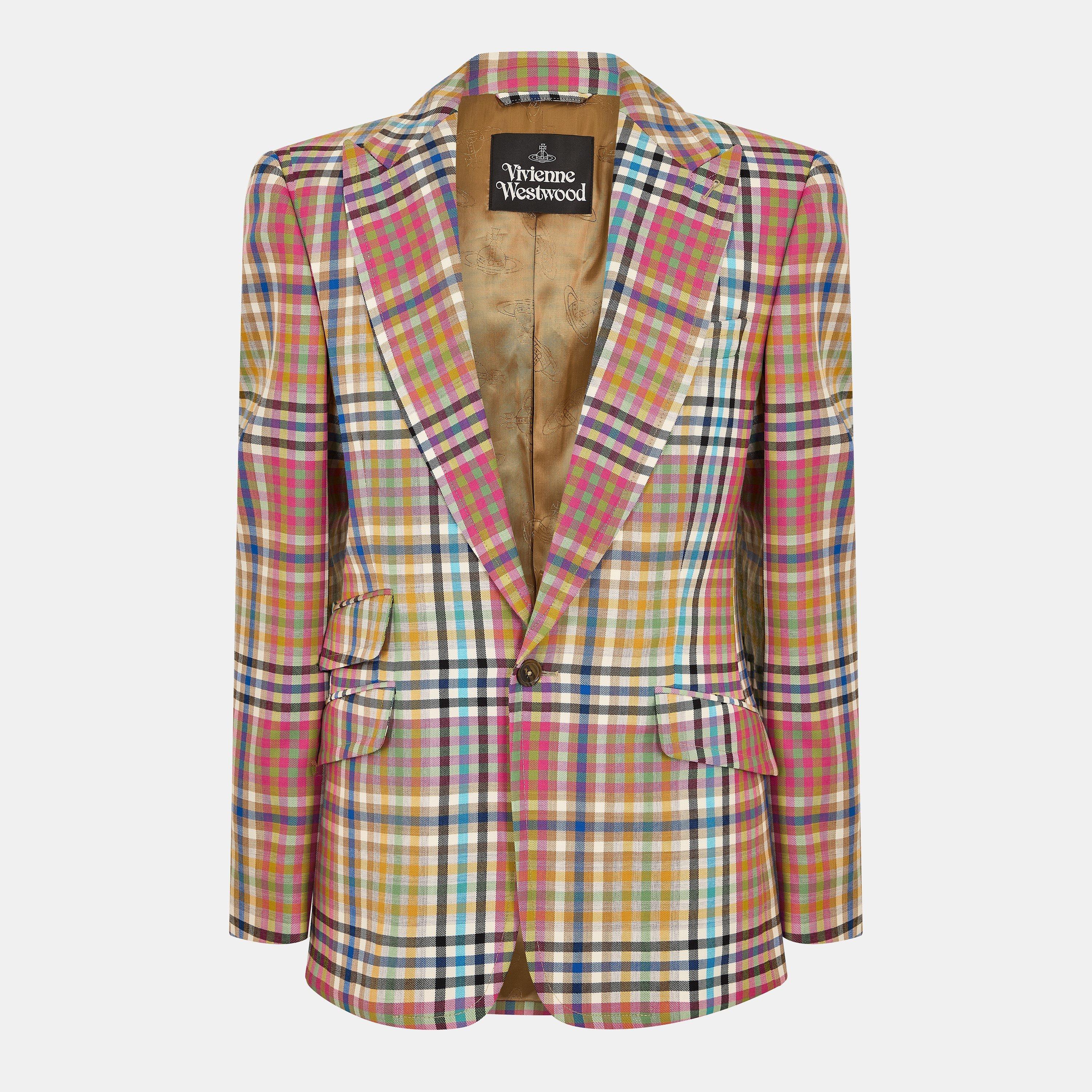 Vivienne Westwood Men's Viv Button Blazer - Multi - Size M (48)