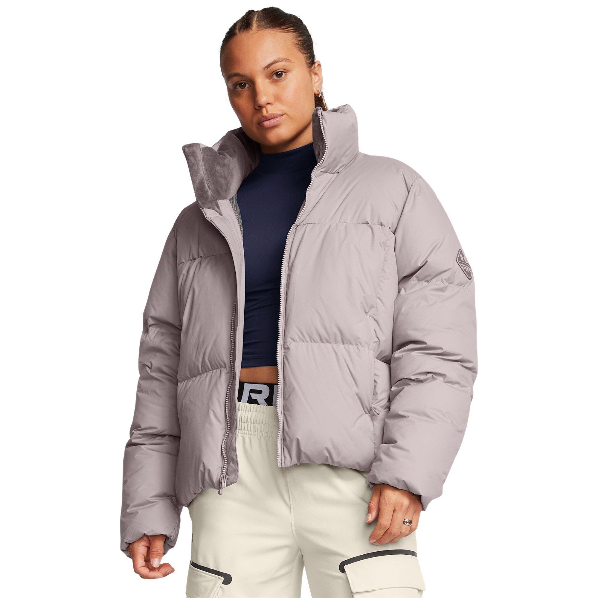 Grey - Under Armour - Limitless Weather-Resistant Puffer Jacket - 3