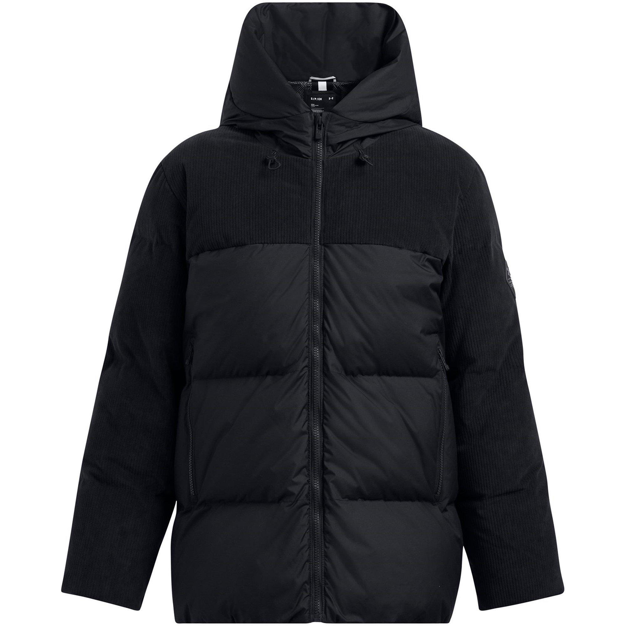 Under Armour Women's Limitless Cord Quilted Heavyweight Puffer Jacket - Black - 14 (L)