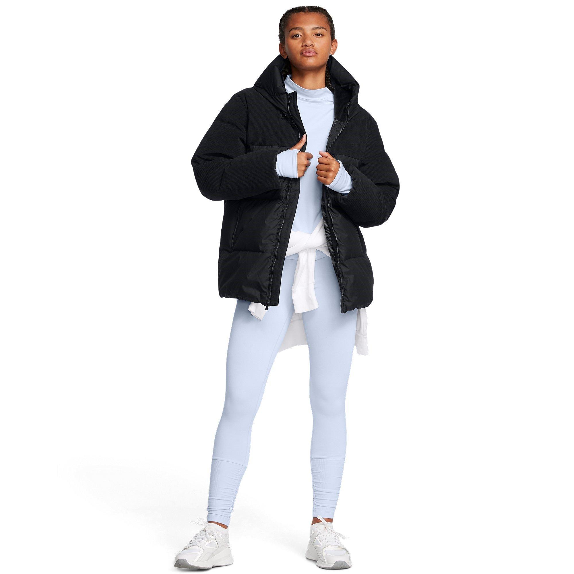 Black - Under Armour - Women's Limitless Cord Quilted Heavyweight Puffer Jacket - 7