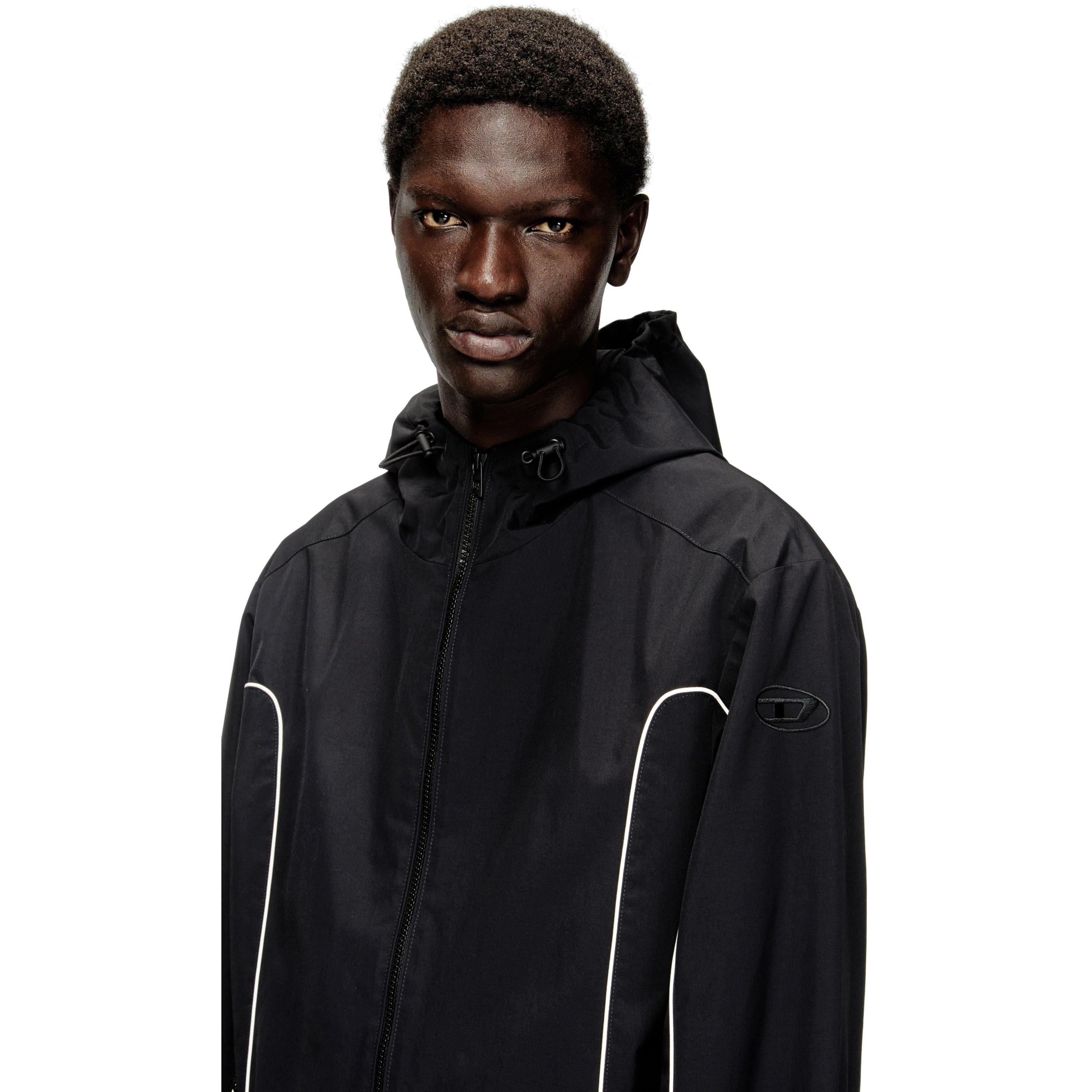 Black - Diesel - Men's Windbreaker - 3