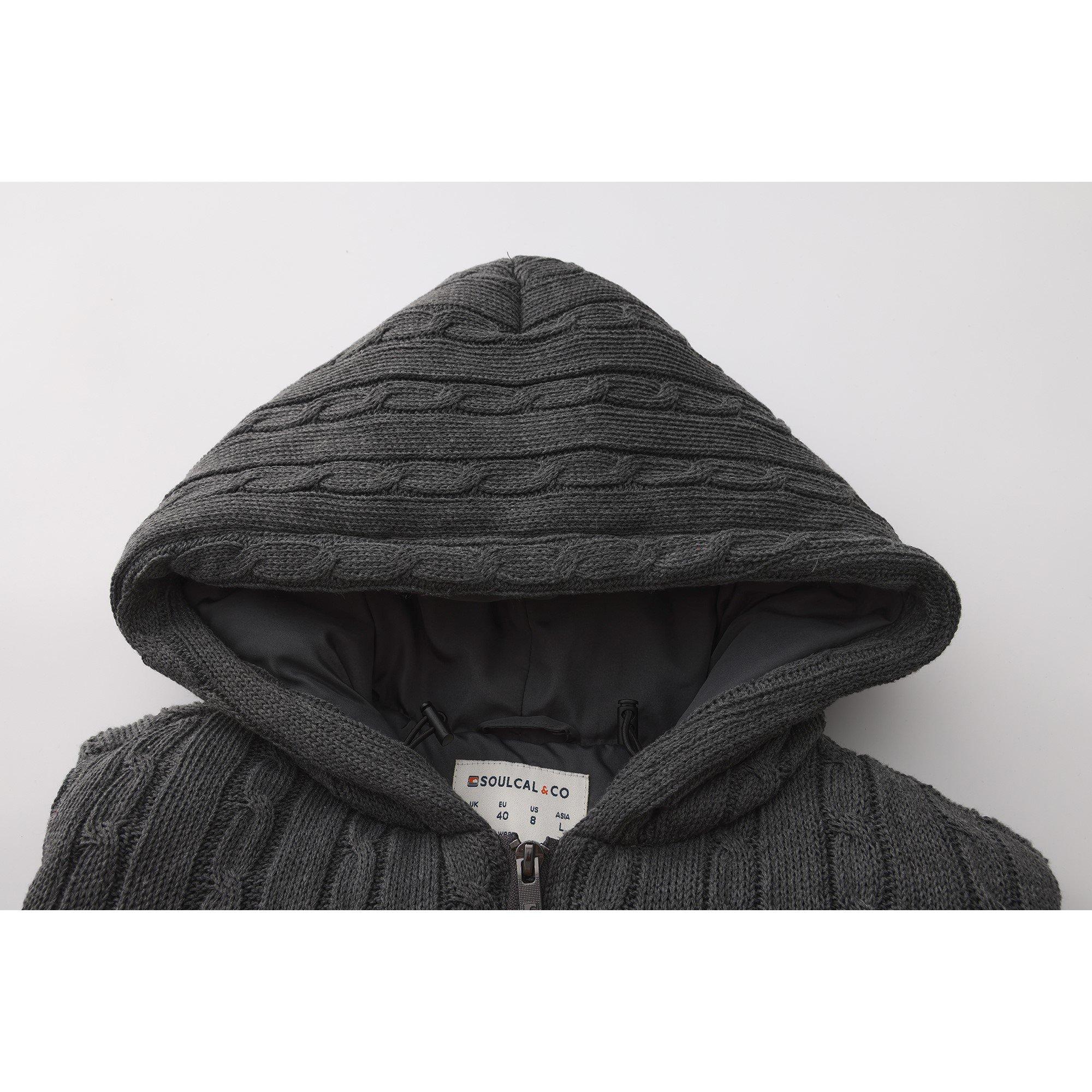Dark grey - SoulCal - Soul Quilted Jacket - 3
