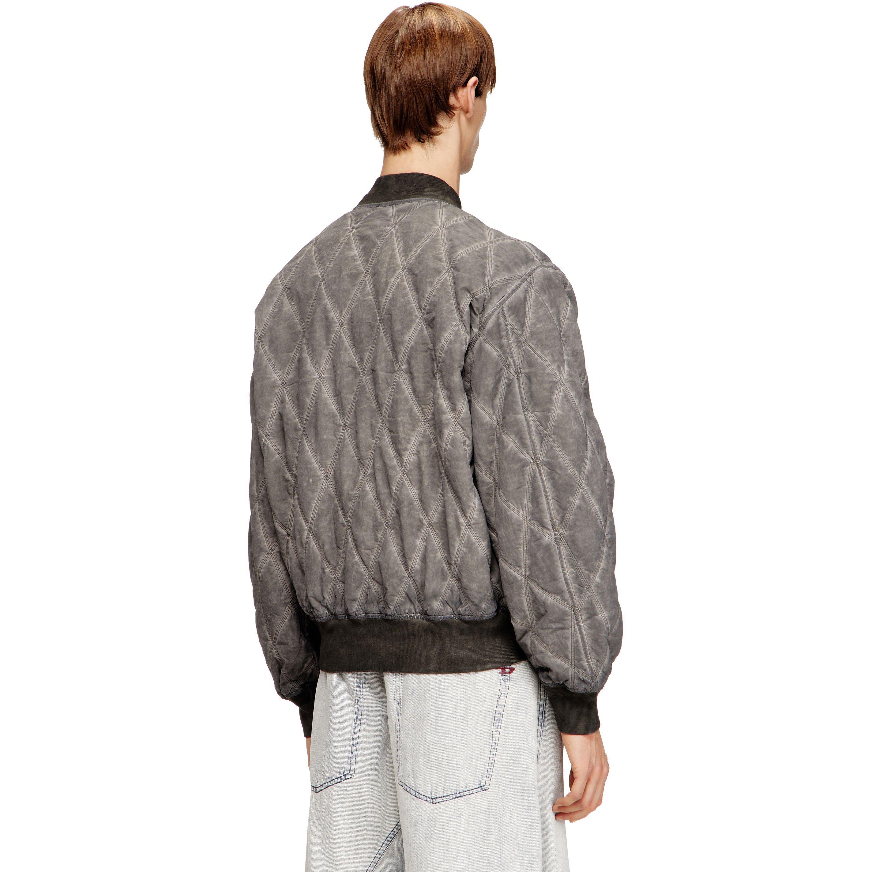 Grey - Diesel - Men's Quilted Jacket - 2