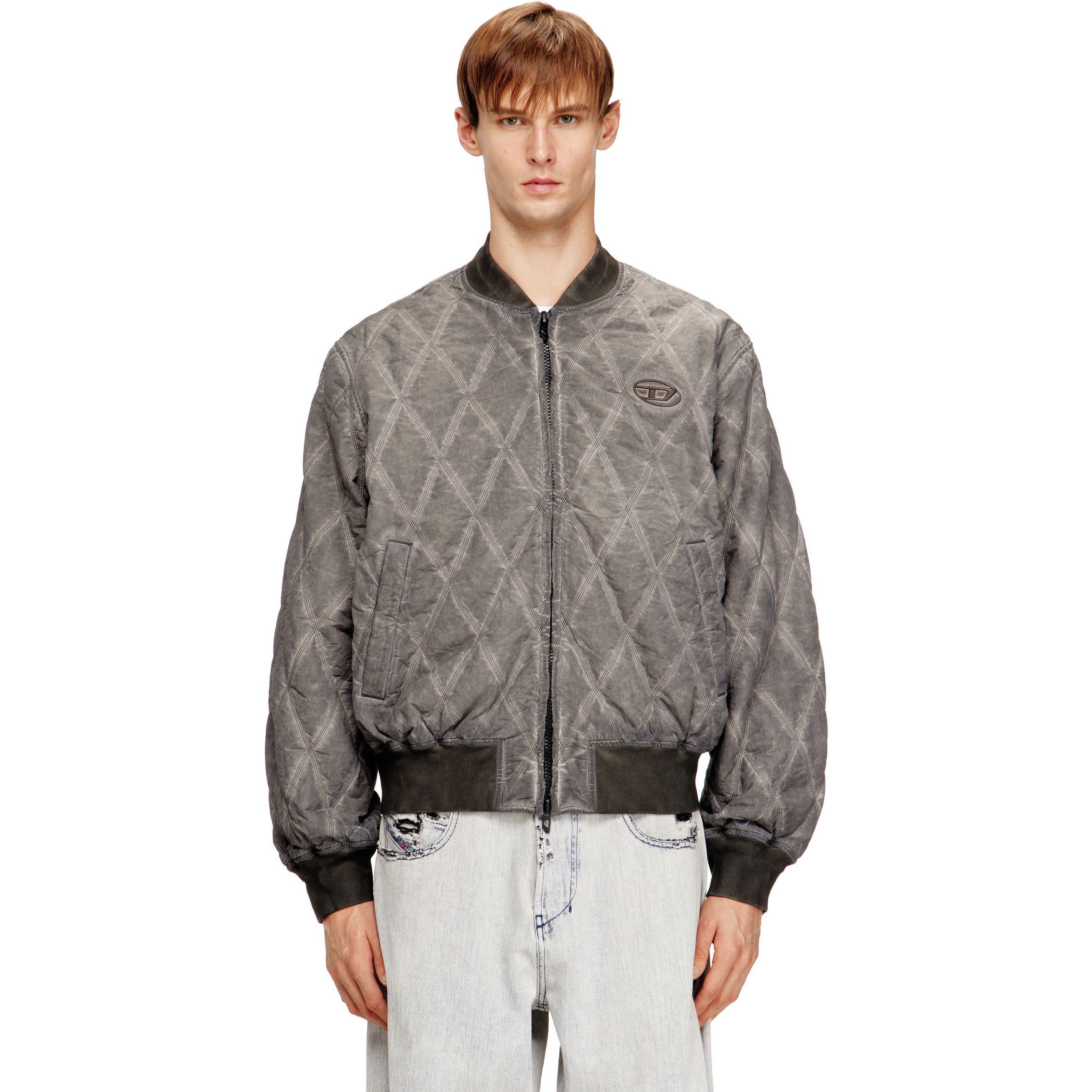 Grey - Diesel - Men's Quilted Jacket - 3