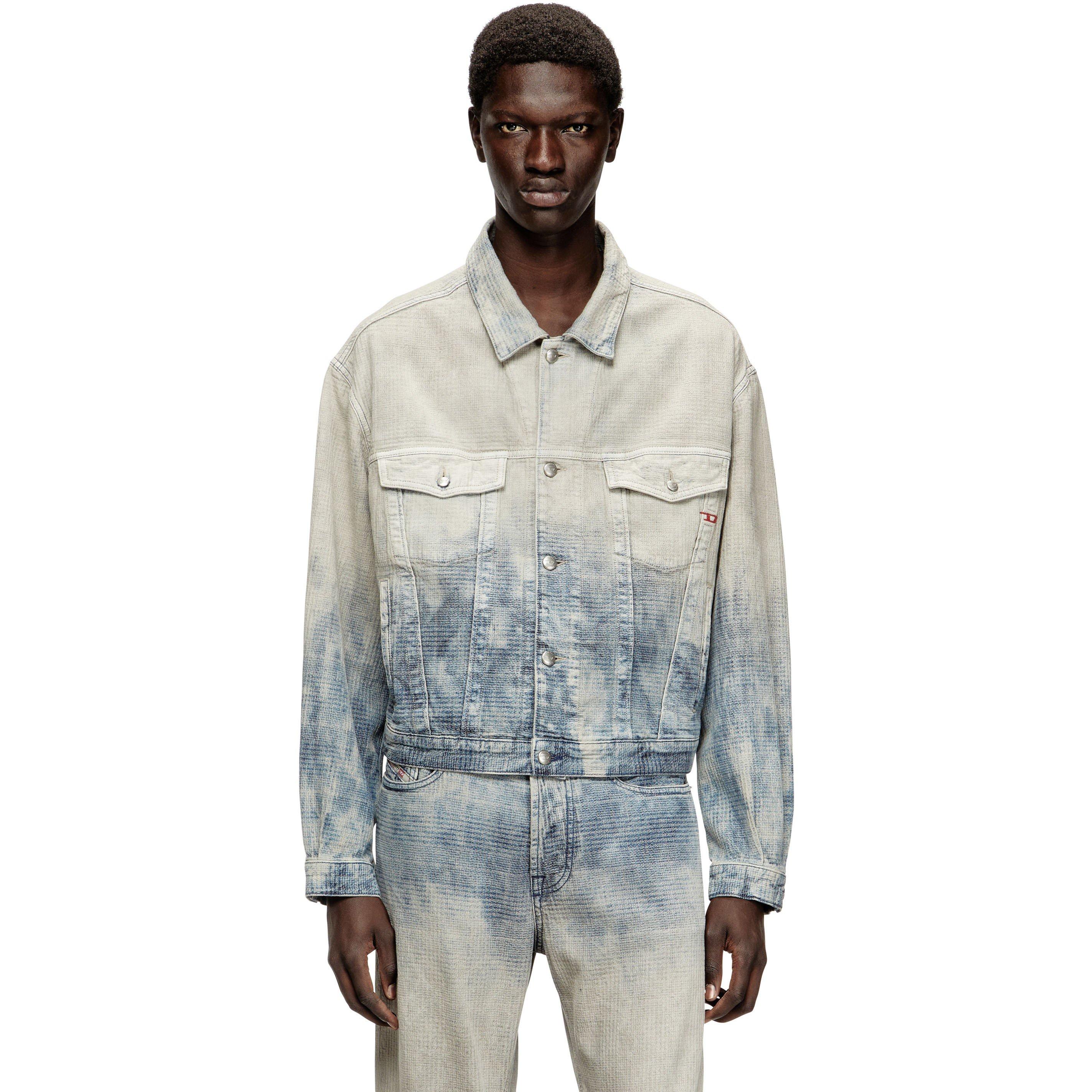Light Blue - Diesel - Men's Denim Jacket - 1