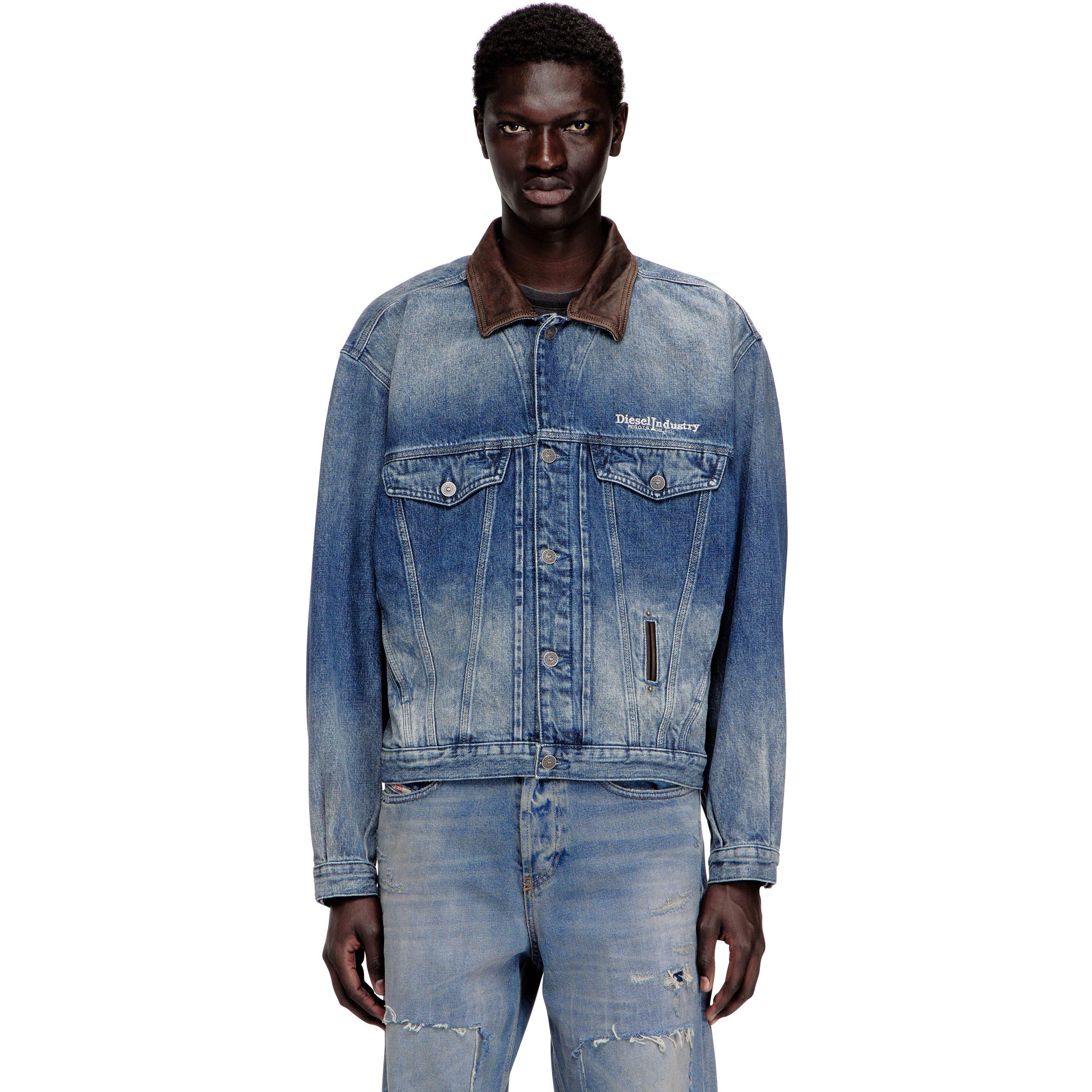 Mid Blue - Diesel - Men's Denim Jacket - 3